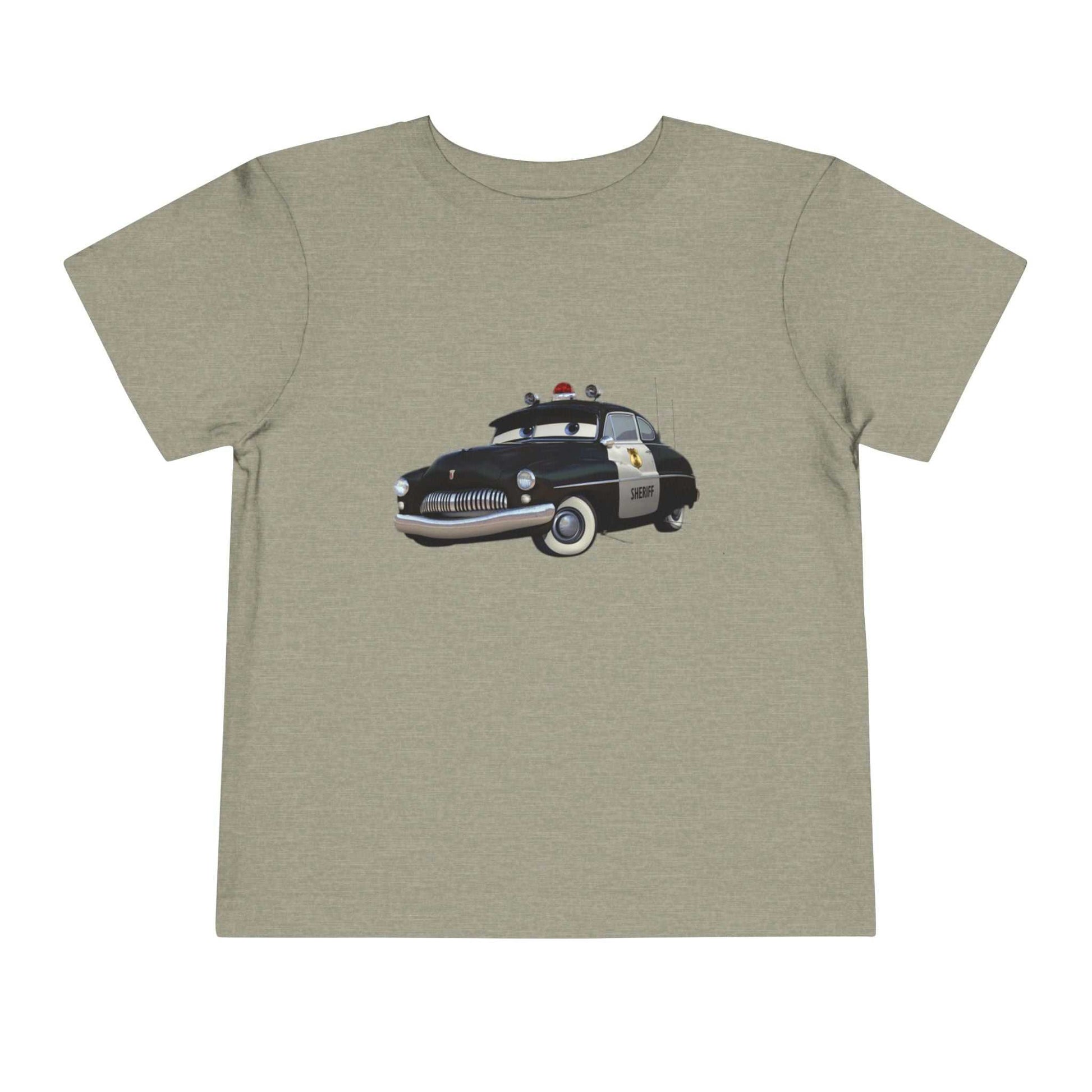 Police Car Toddler Tee