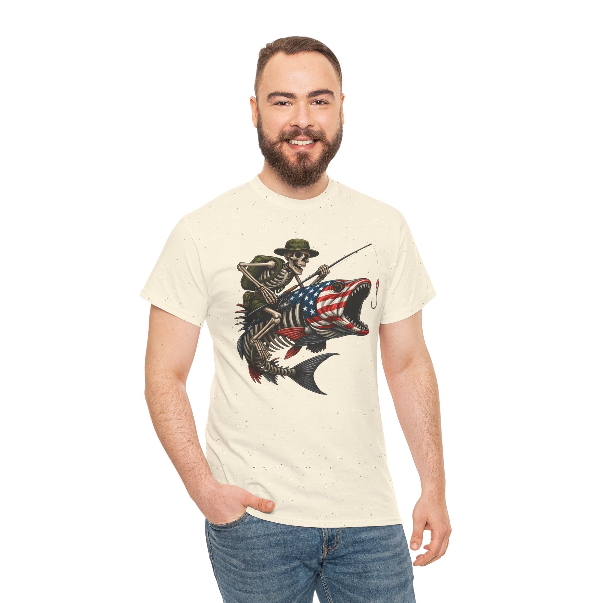 Fishing Skeleton Tee