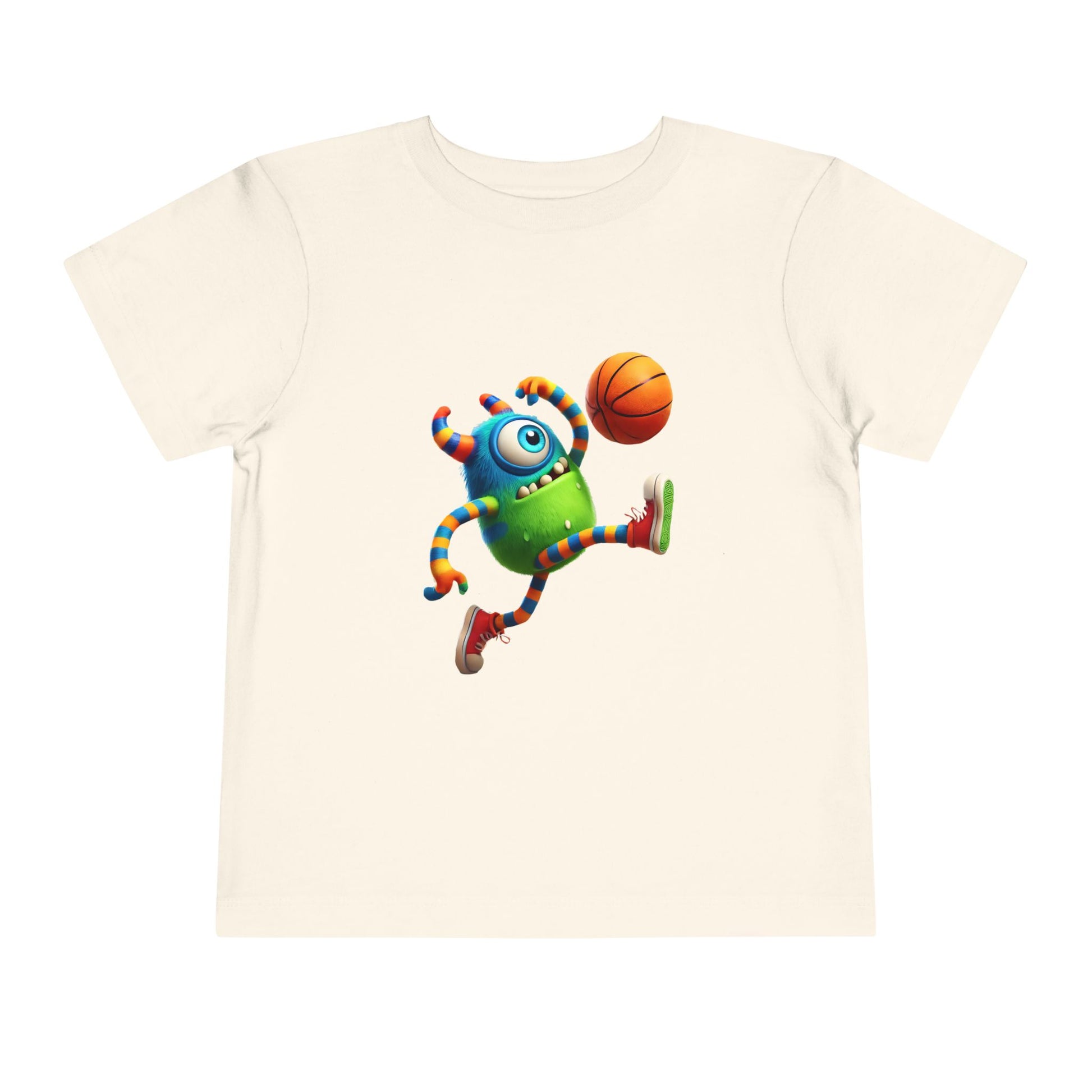 Playful Monster Toddler Tee, Fun Kids Shirt