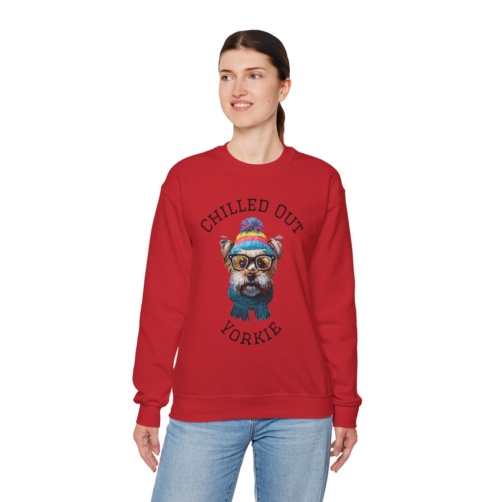 Chilled Out Yorkie Sweatshir
