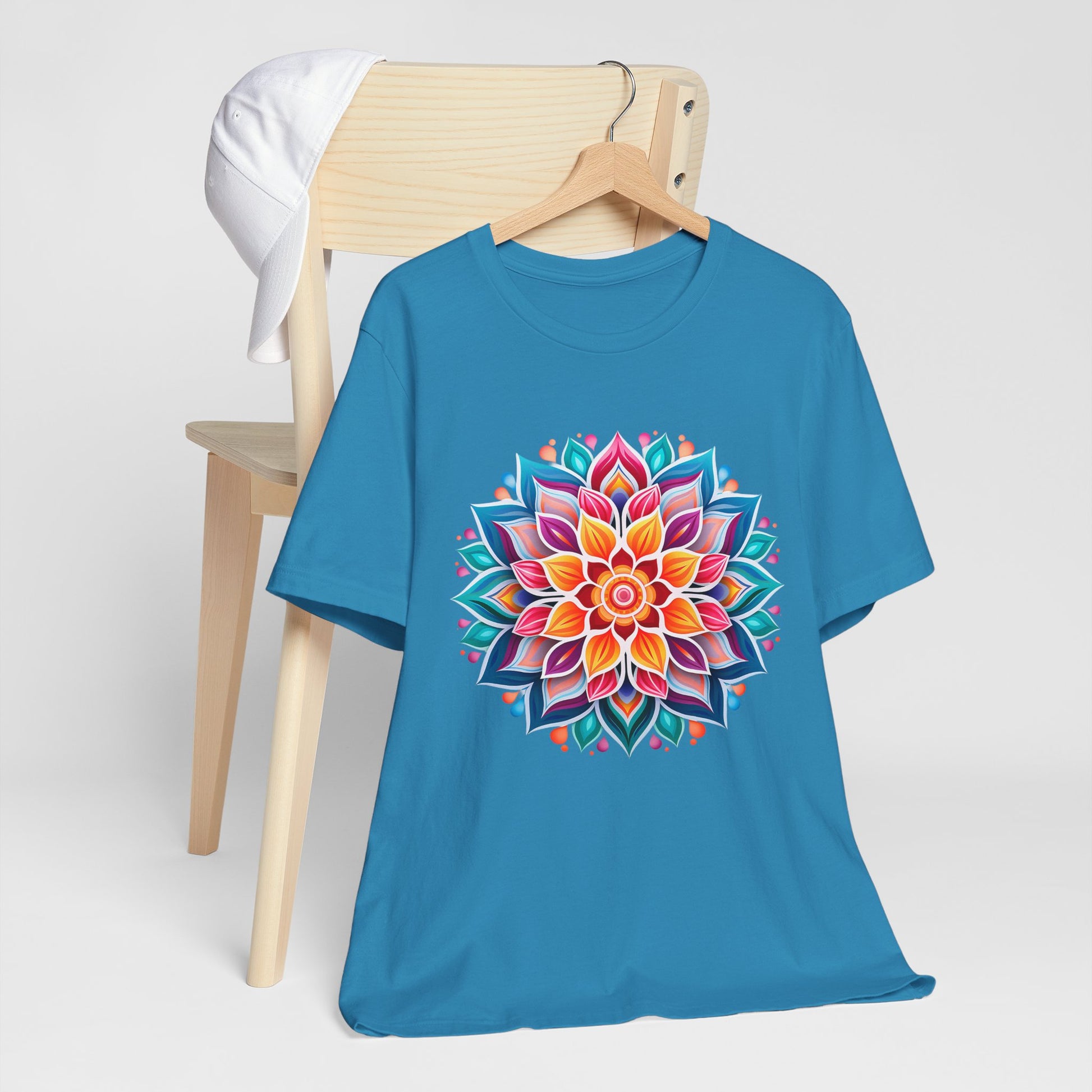 Vibrant Mandala Graphic Tee