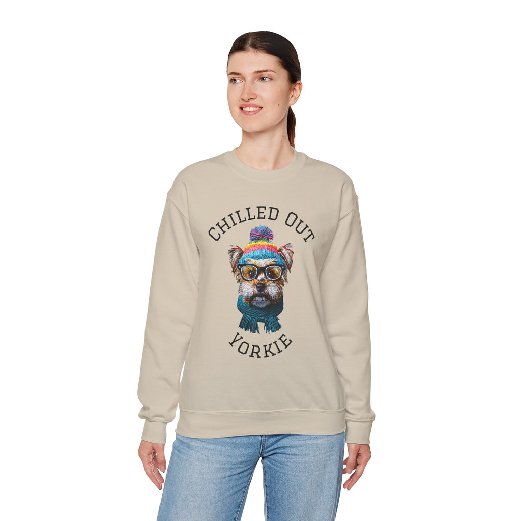 Chilled Out Yorkie Sweatshir