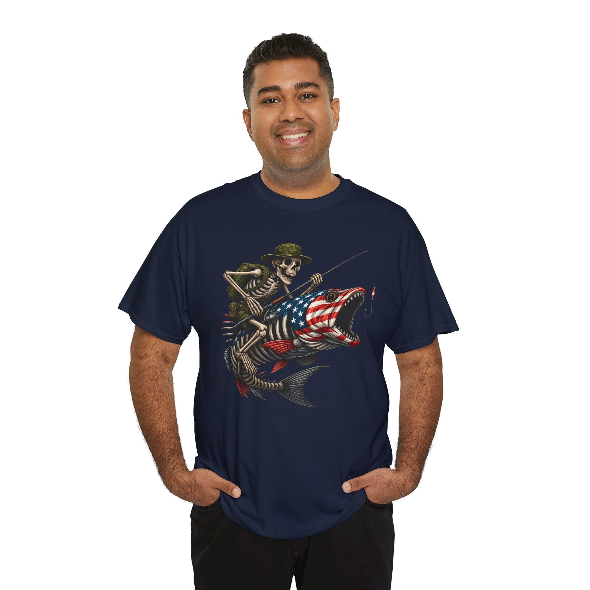 Fishing Skeleton Tee