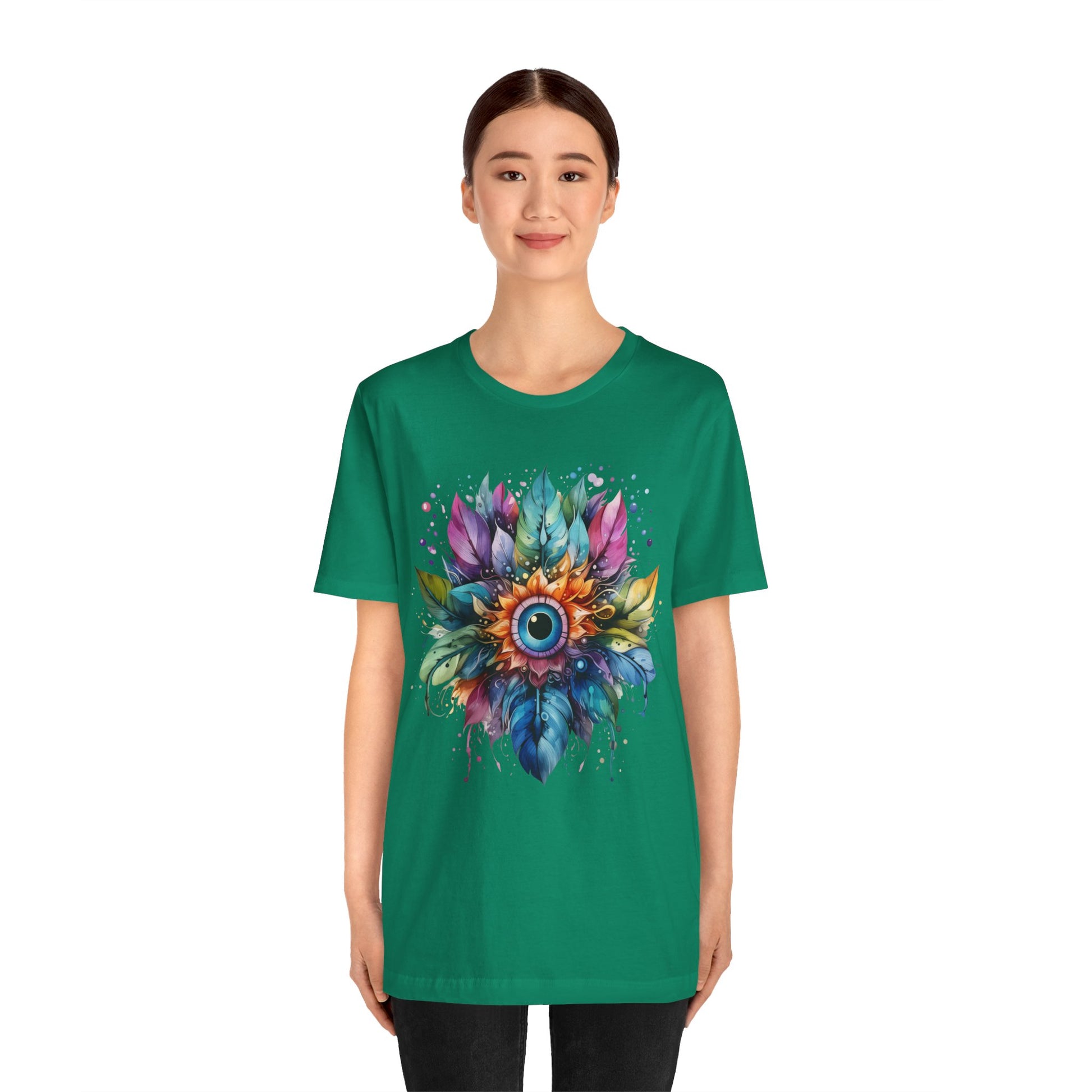 Colorful Eye Design Unisex Tee