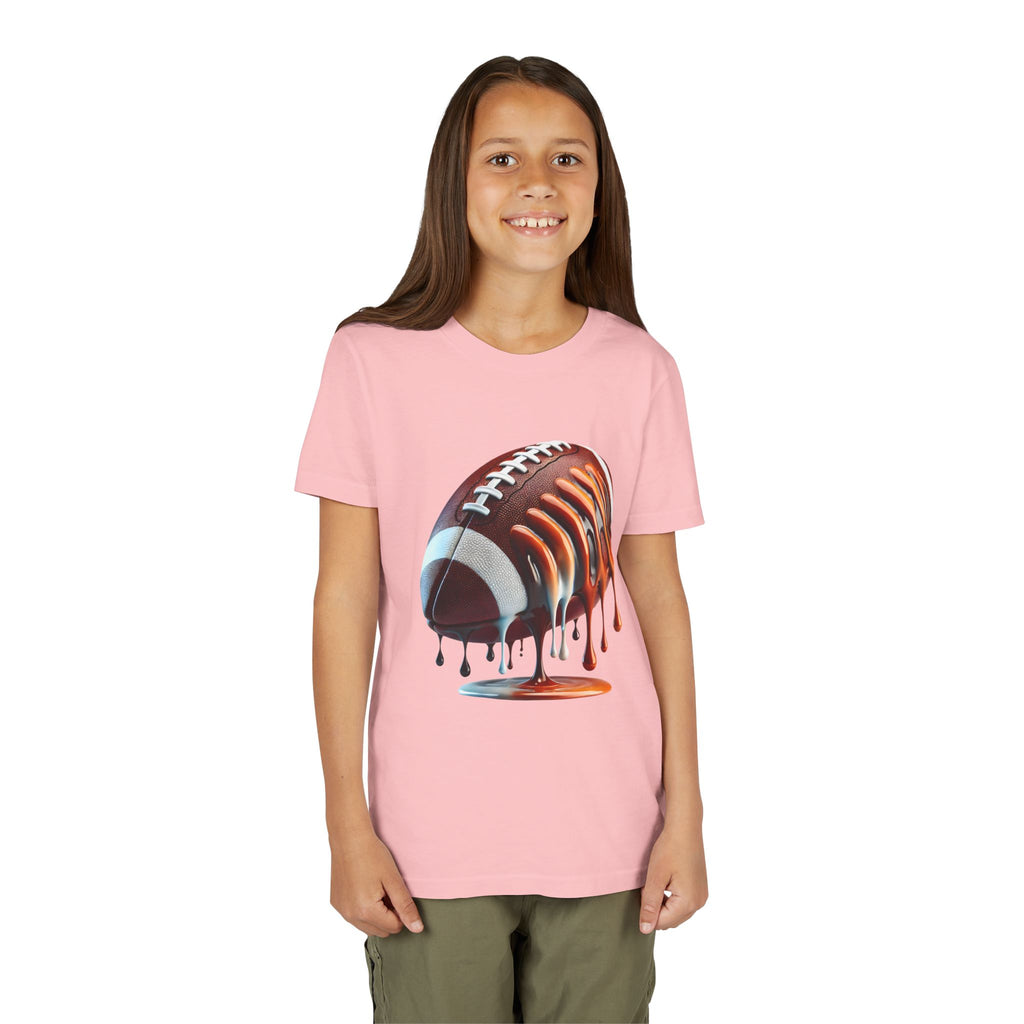 Dripping Football Youth Tee