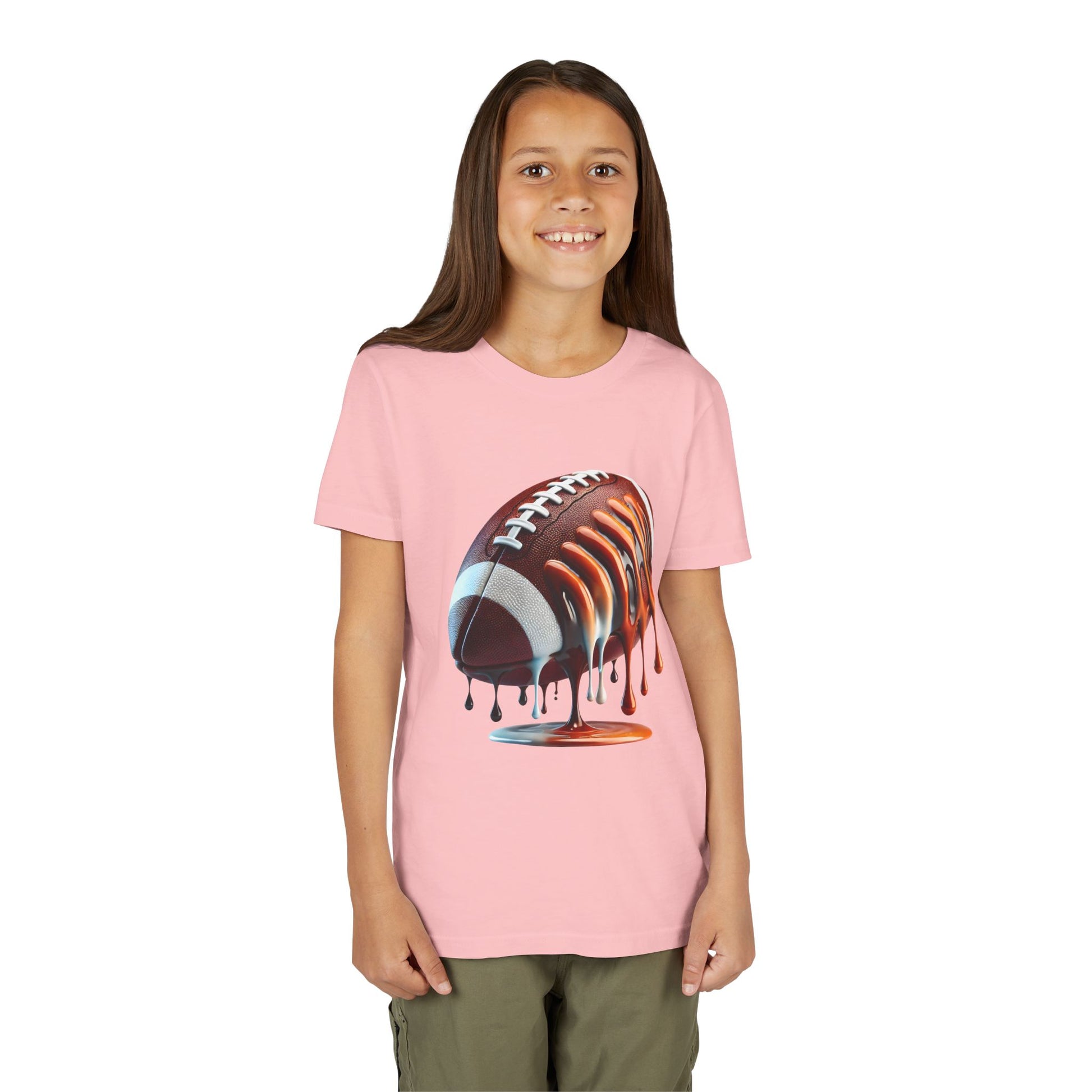Dripping Football Youth Tee