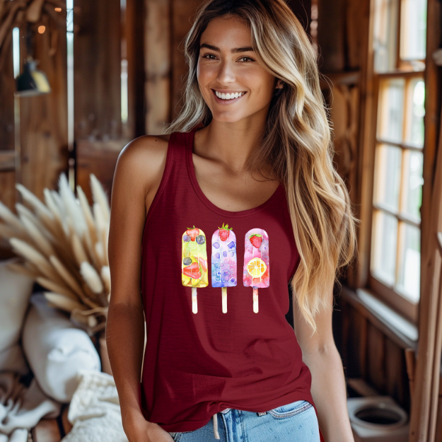 Tropical Popsicle Women’s Tank Top