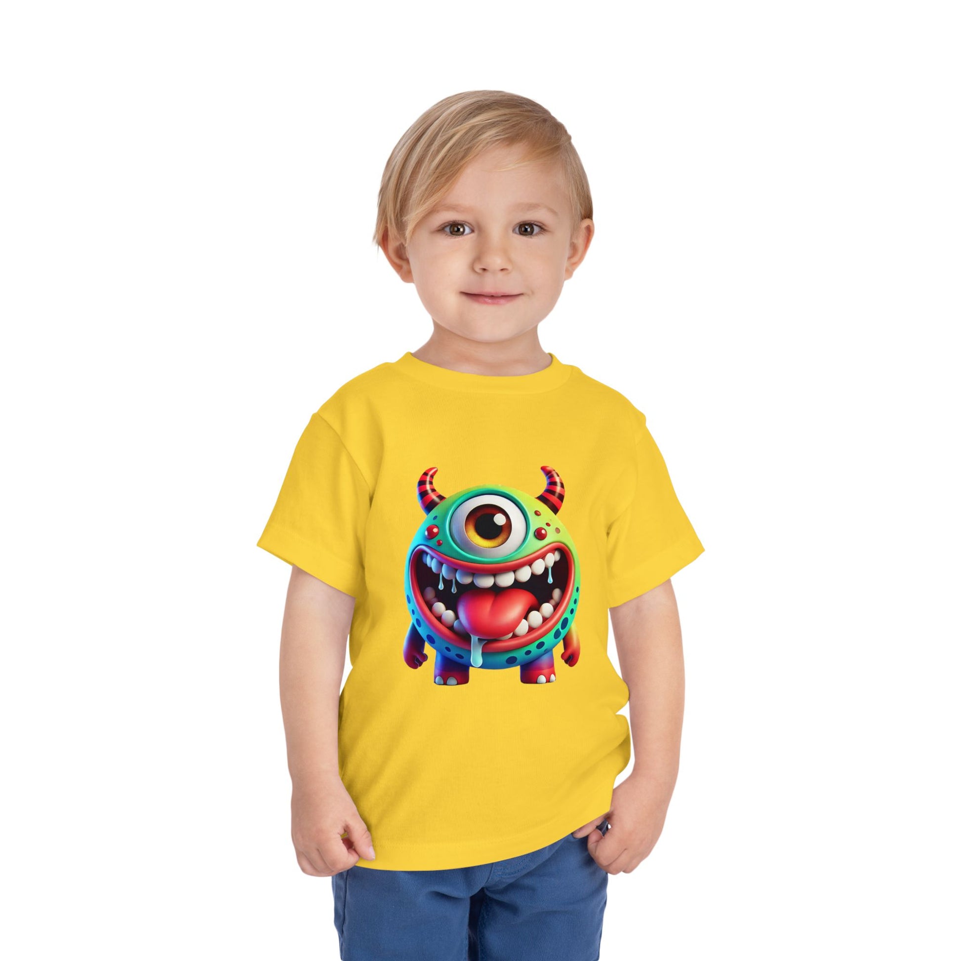 Colorful Monster Toddler Tee