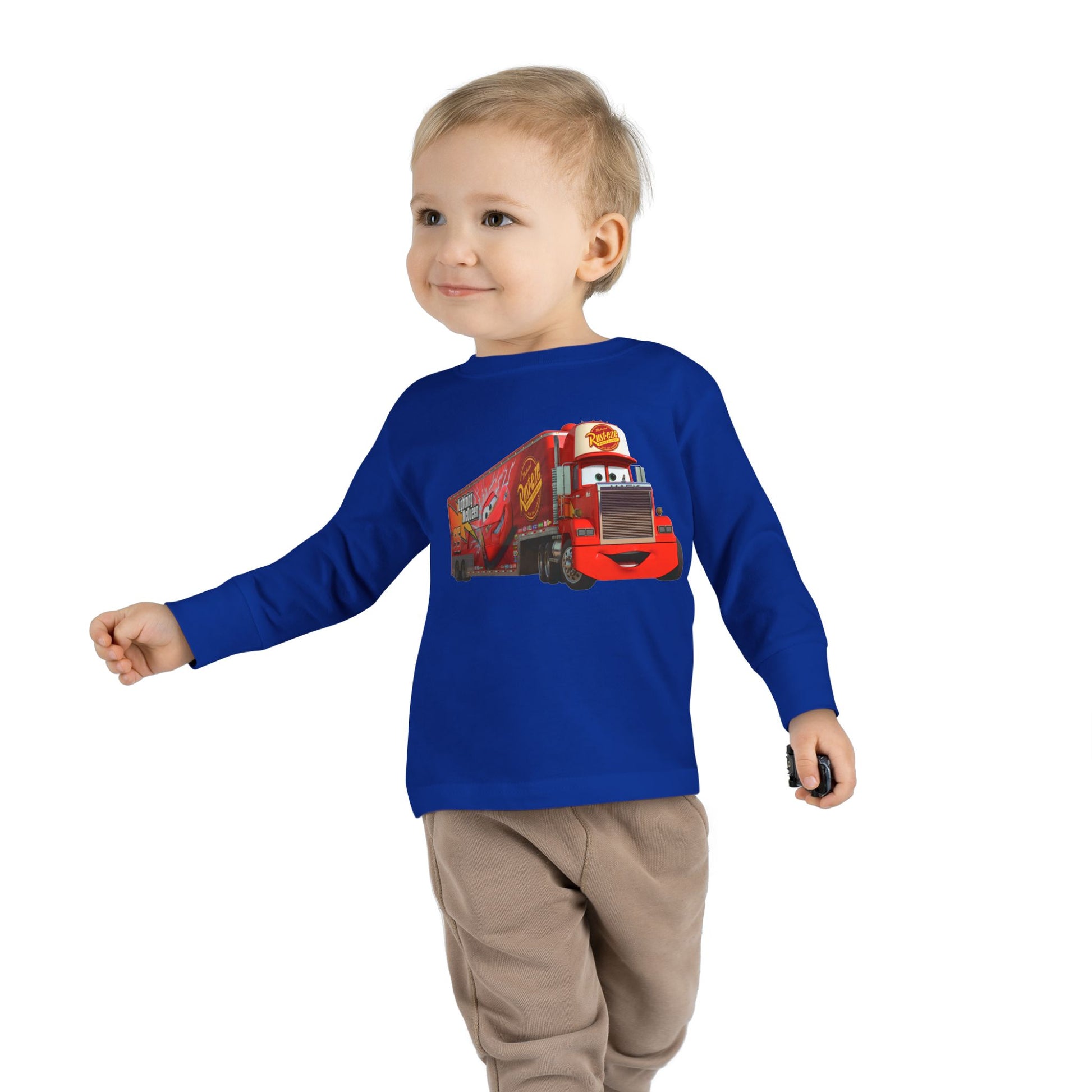 Toddler Truck Long Sleeve Tee
