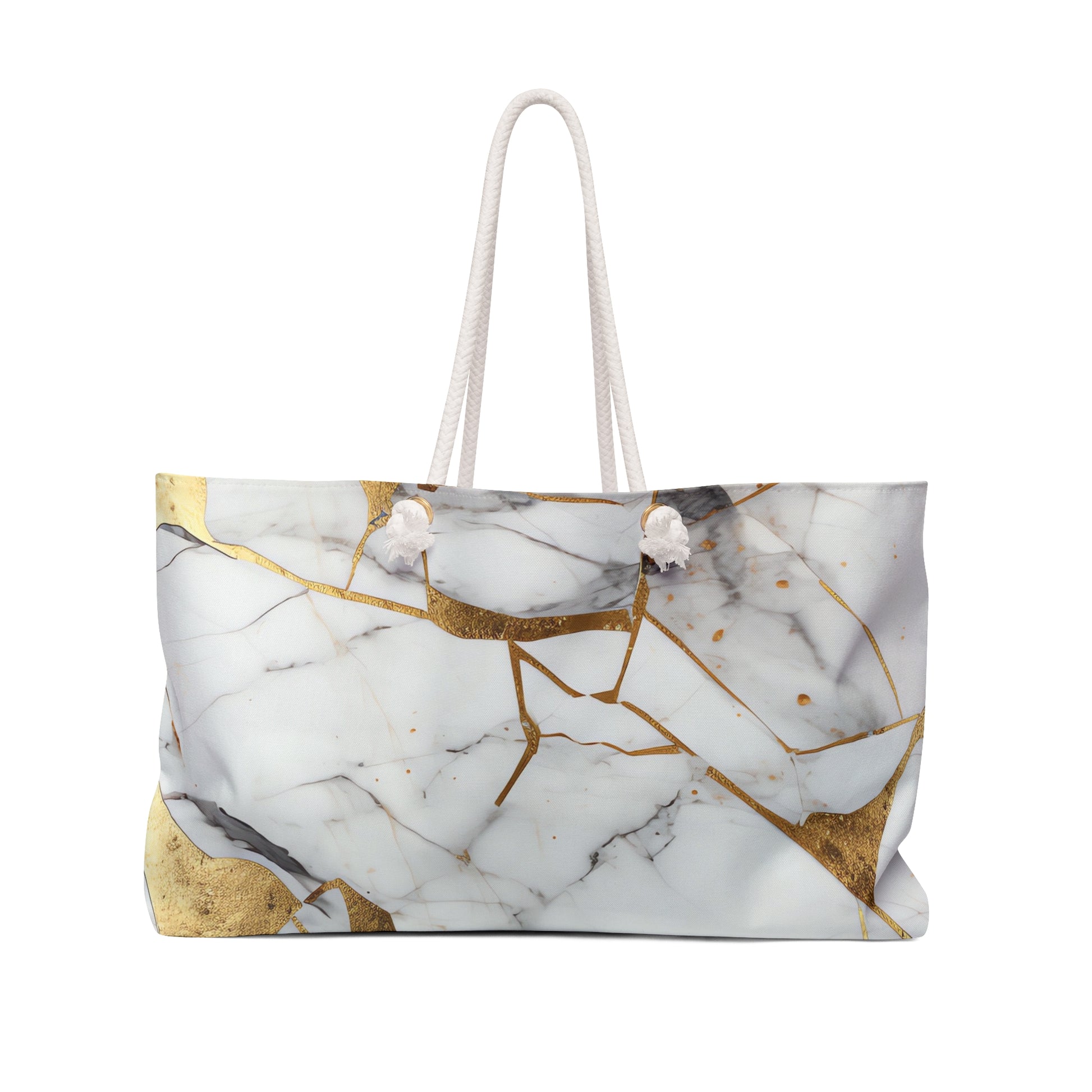 Marble Chic Weekender Bag