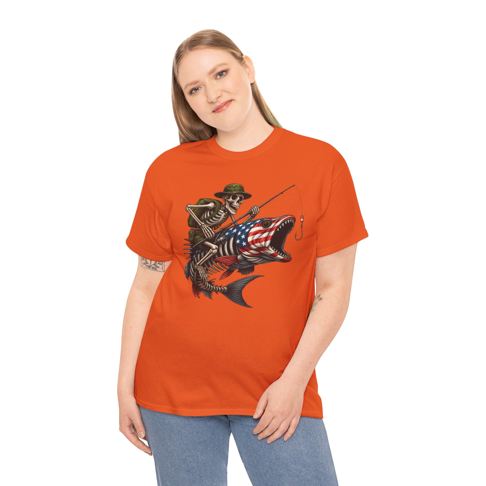 Fishing Skeleton Tee