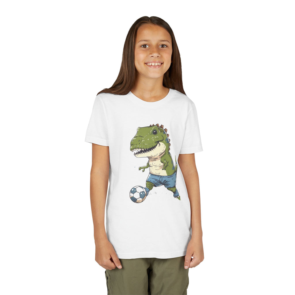 Dinosaur Soccer Youth Tee