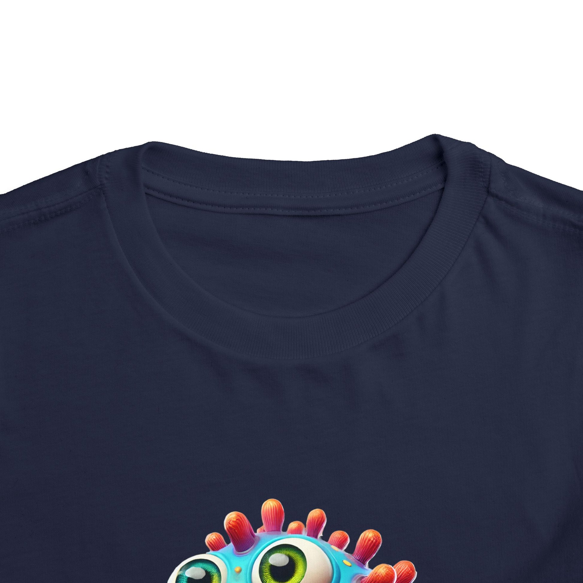 Colorful Toddler Tee with Fun Monster Design