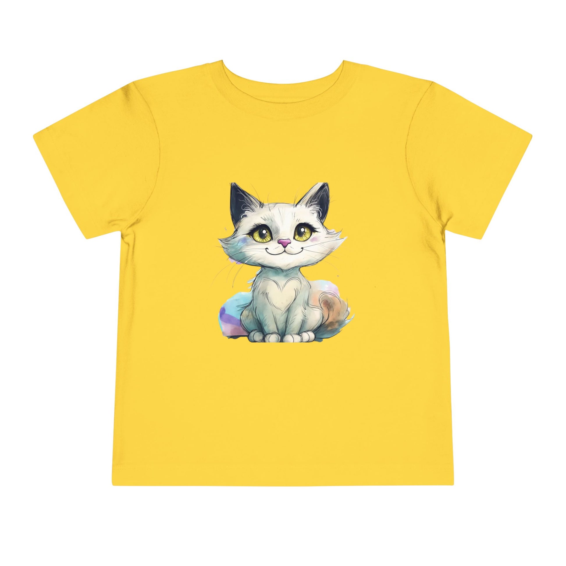 Adorable Cat Toddler Tee
