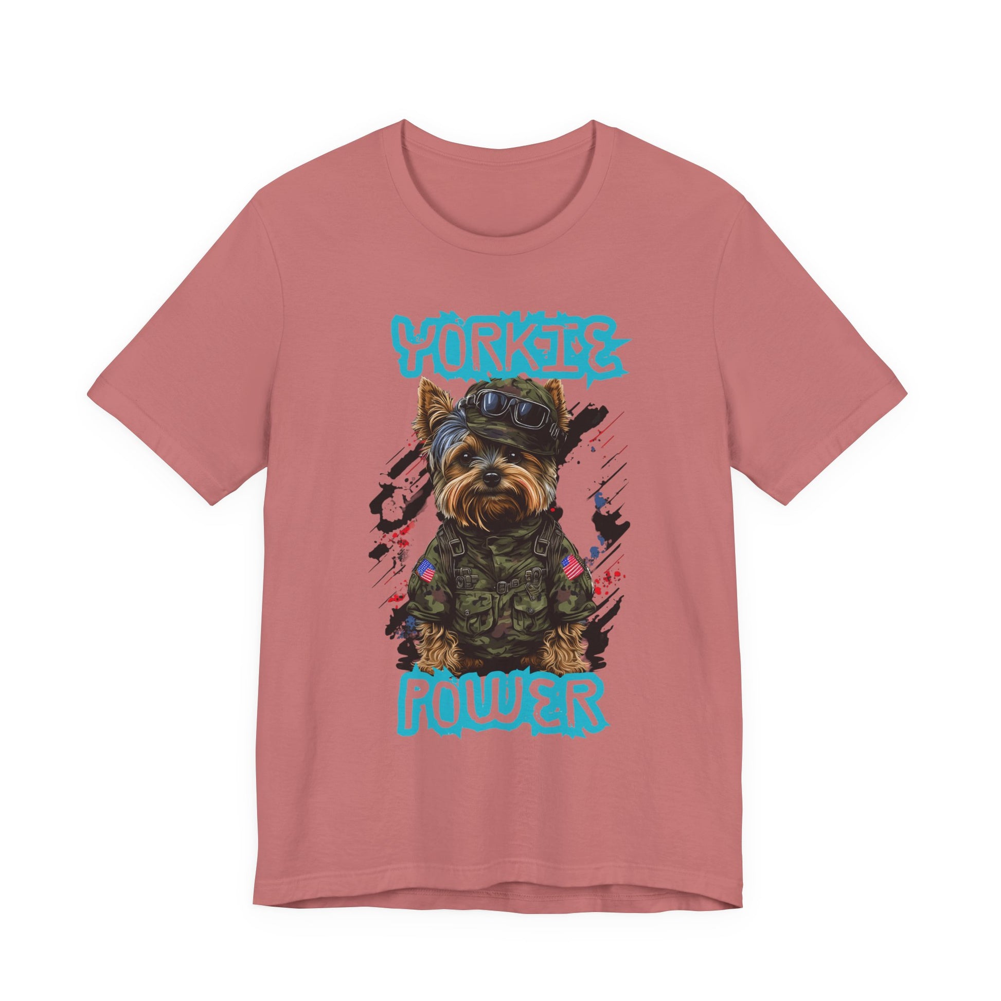 Yorkie Power Unisex Tee