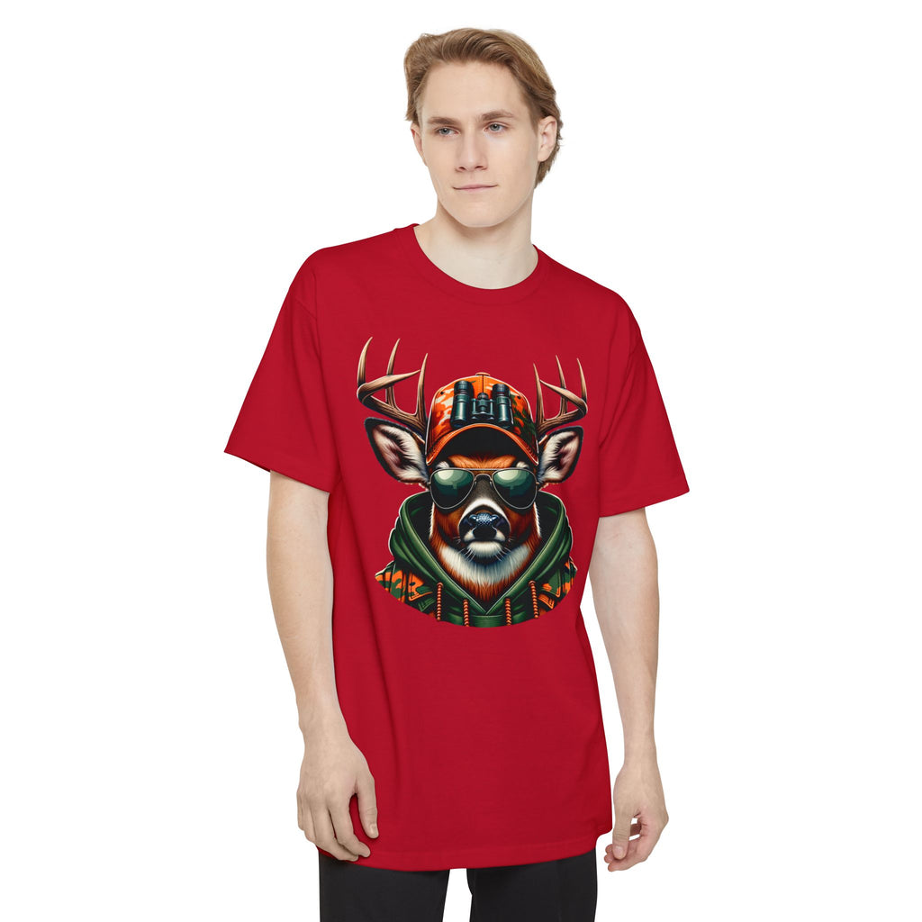 Hunting Vibes T-Shirt - Tall Beefy Design 3 Extra Inches