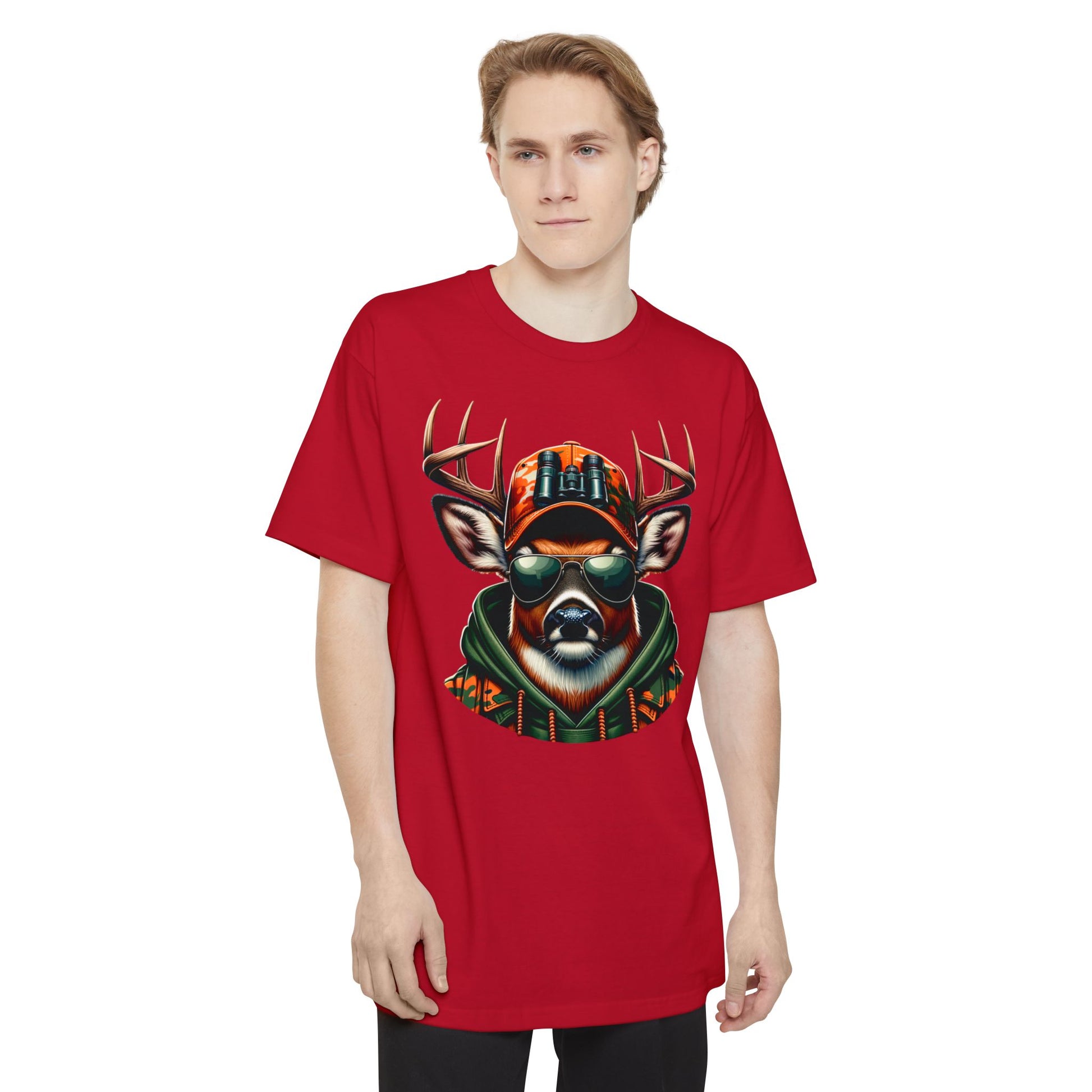Hunting Vibes T-Shirt - Tall Beefy Design 3 Extra Inches