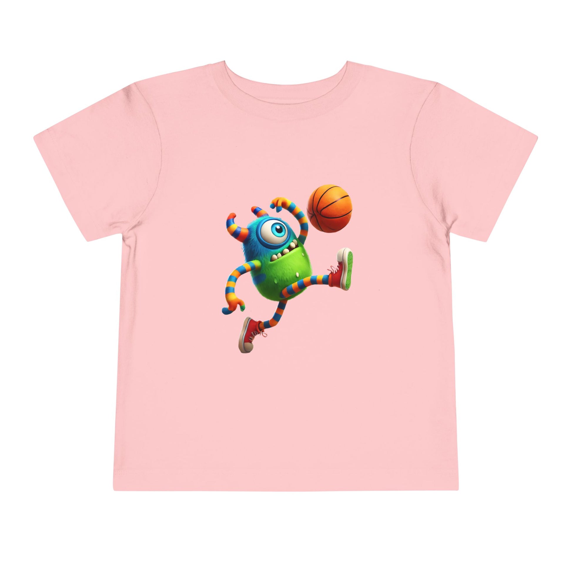 Playful Monster Toddler Tee, Fun Kids Shirt