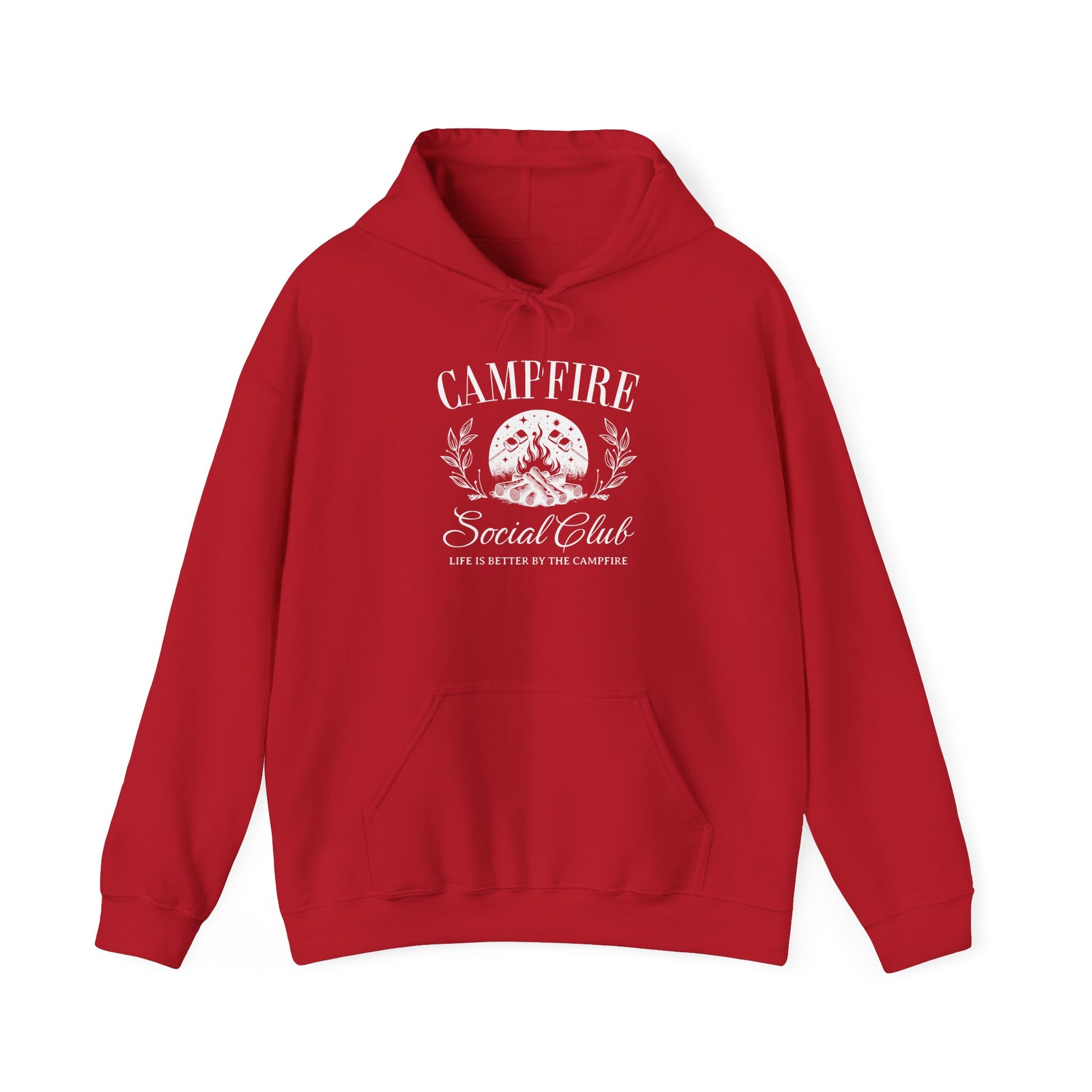 Campfire Social Club Hoodie – Life’s Better Around the Flames
