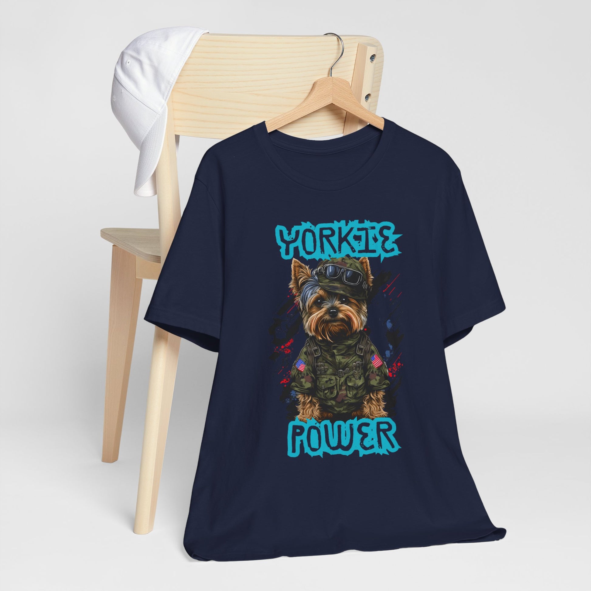 Yorkie Power Unisex Tee