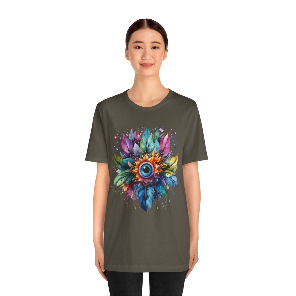 Colorful Eye Design Unisex Tee