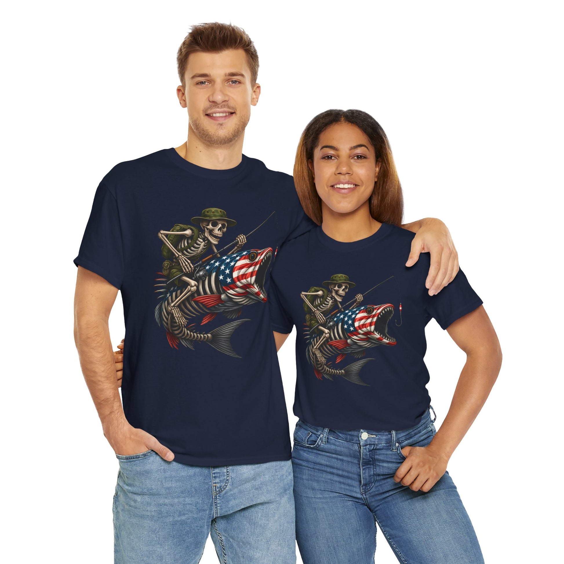 Fishing Skeleton Tee