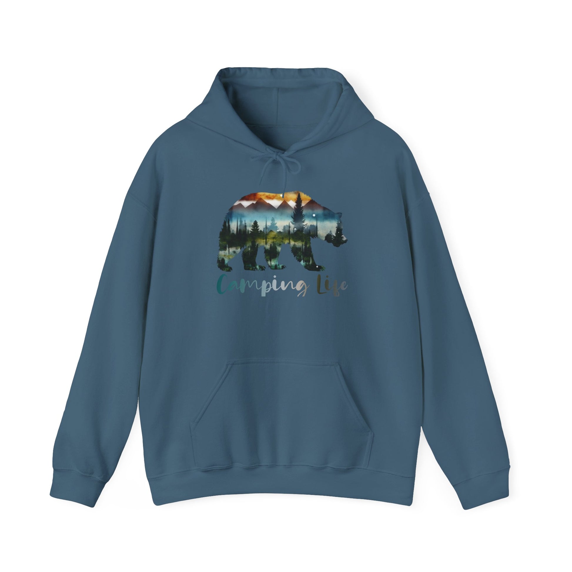 Camping Life Bear Hoodie