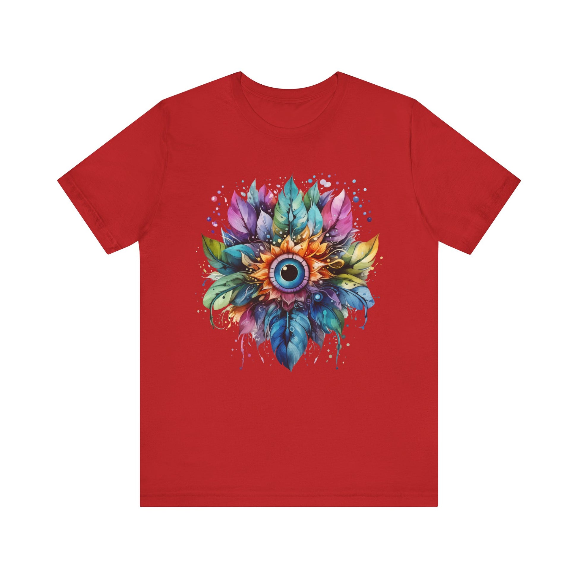 Colorful Eye Design Unisex Tee
