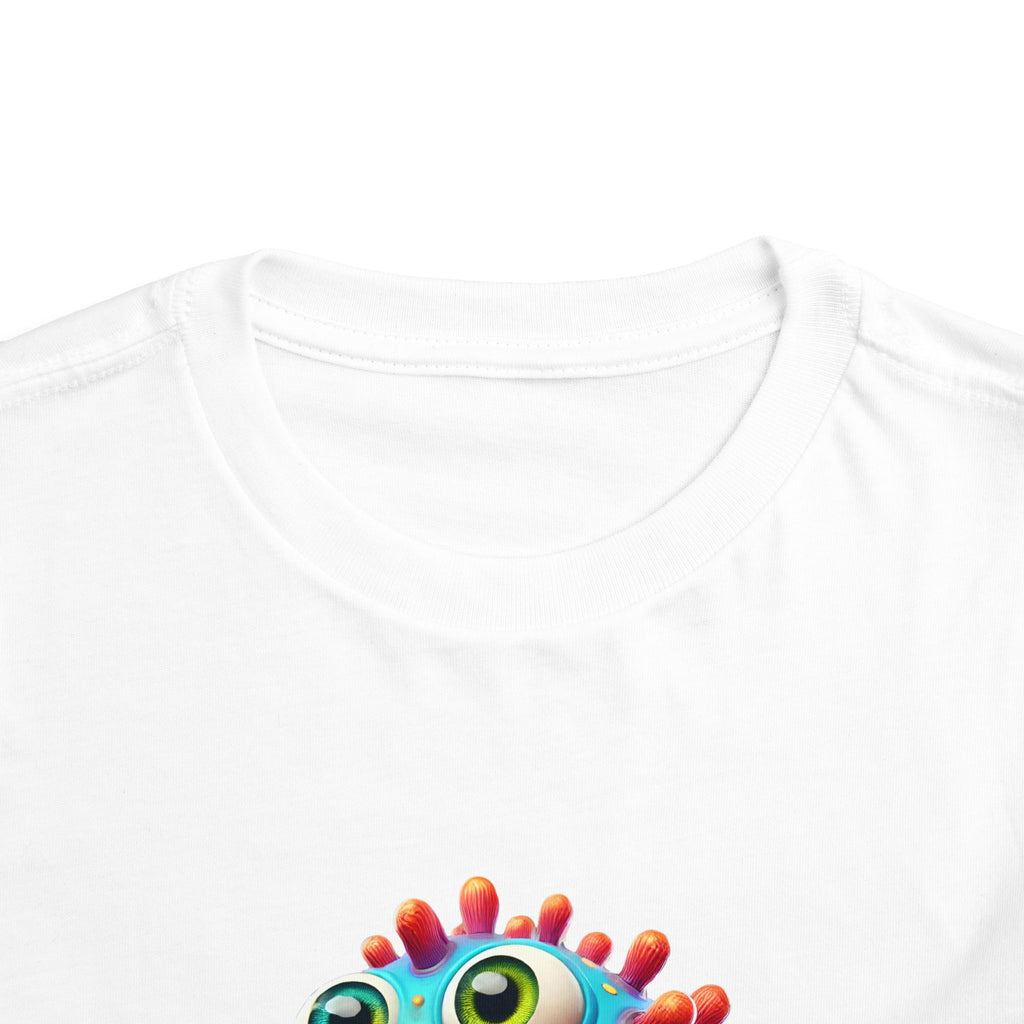 Colorful Toddler Tee with Fun Monster Design