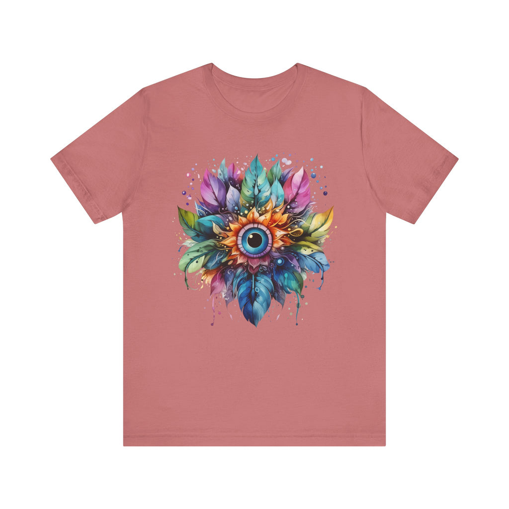 Colorful Eye Design Unisex Tee