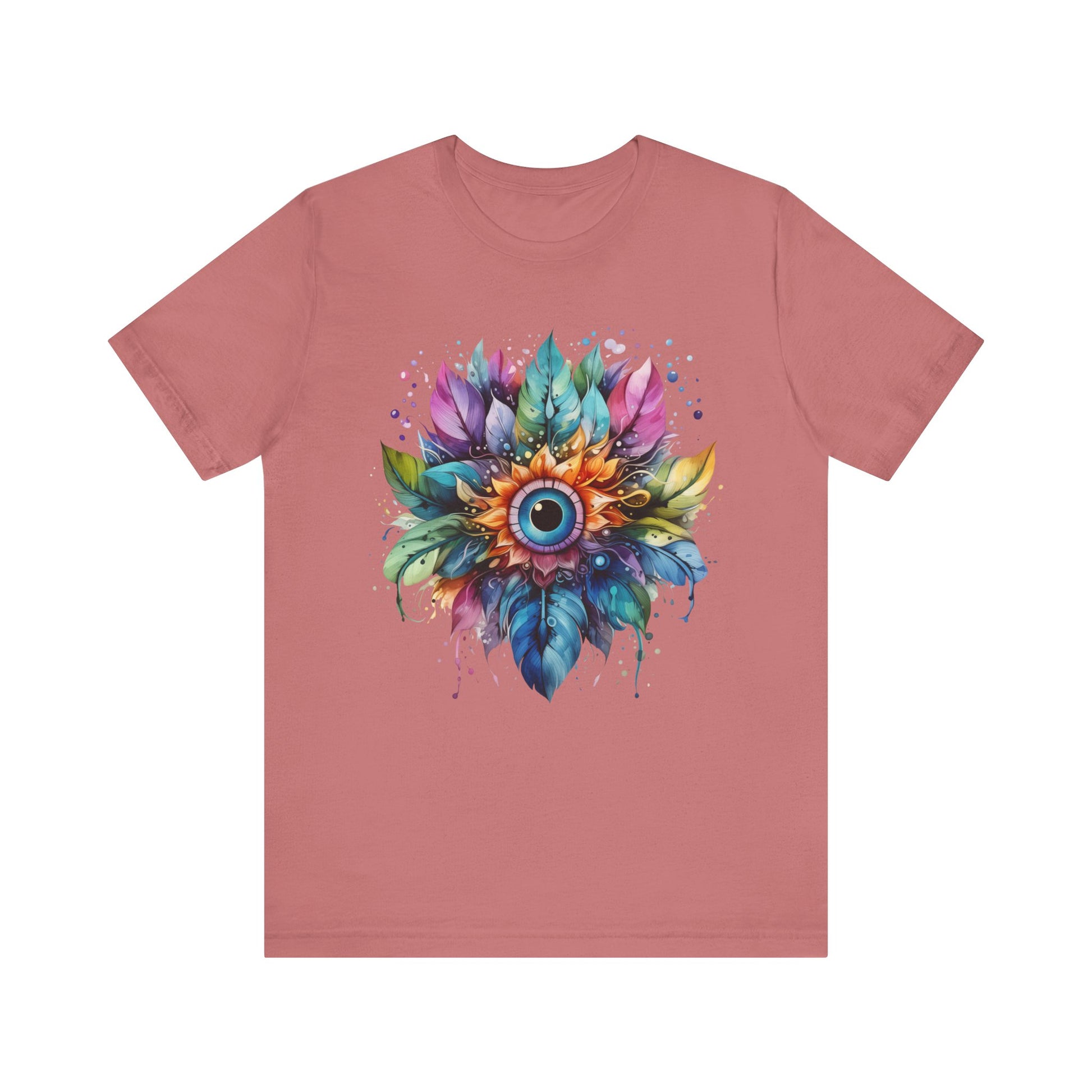 Colorful Eye Design Unisex Tee