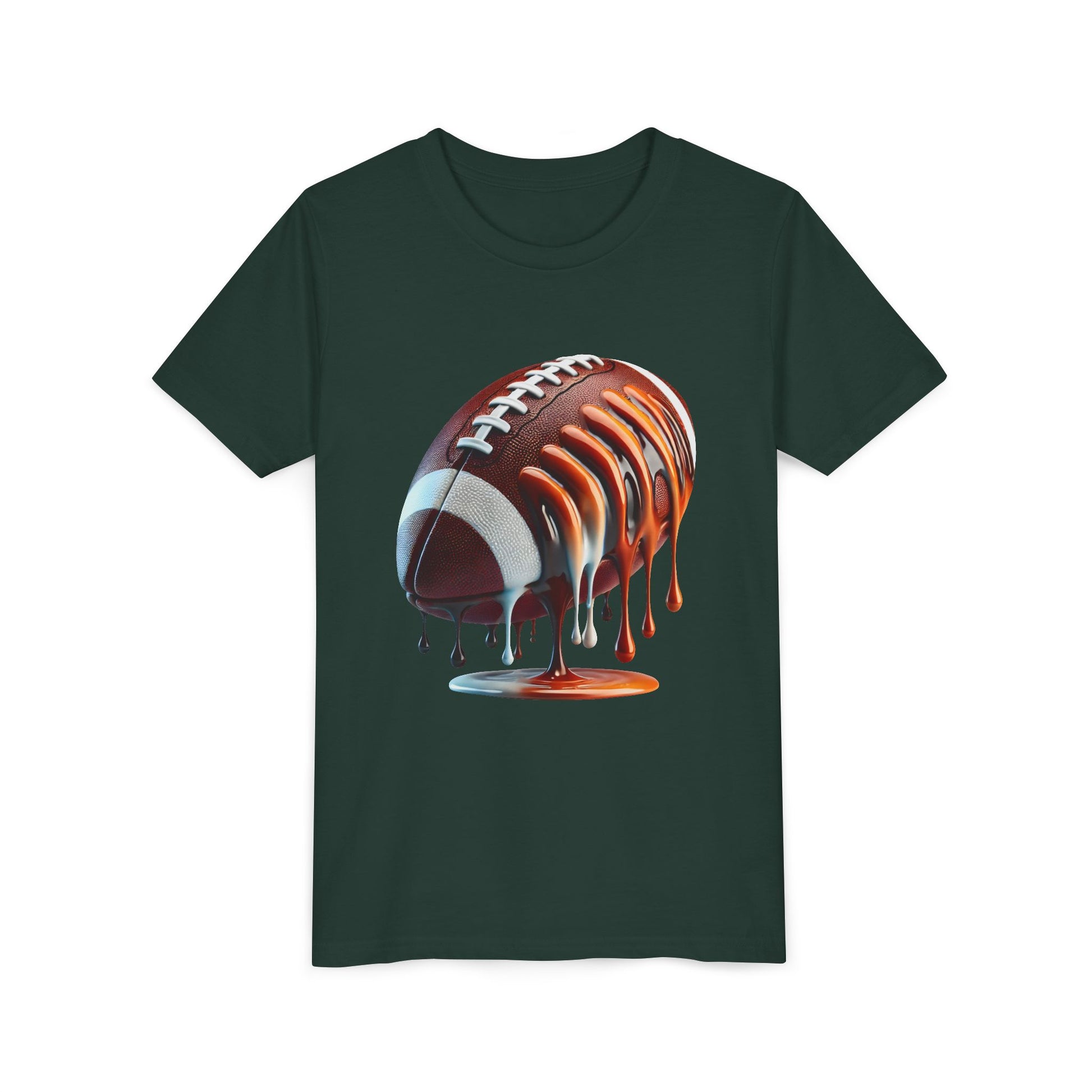 Dripping Football Youth Tee