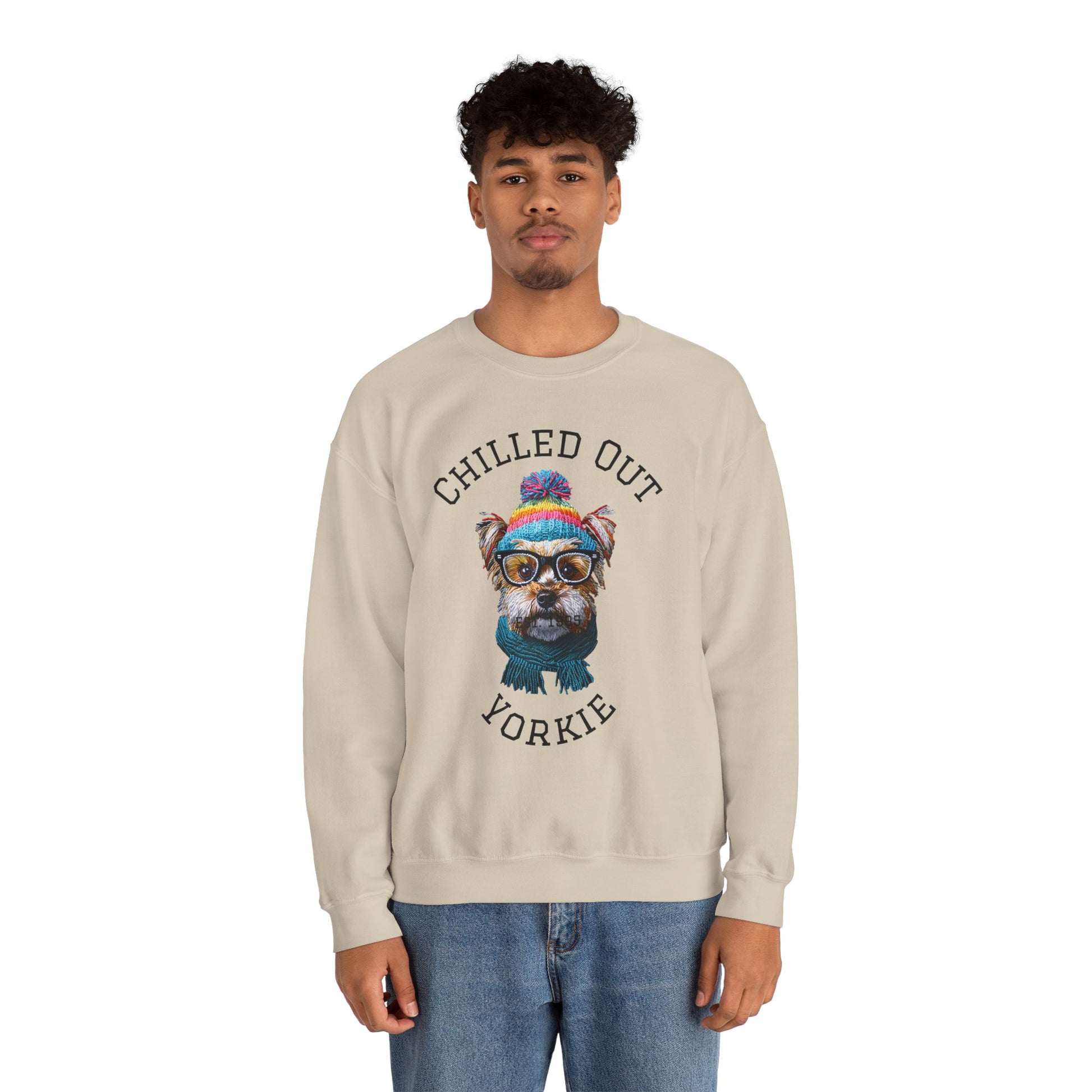 Chilled Out Yorkie Sweatshir