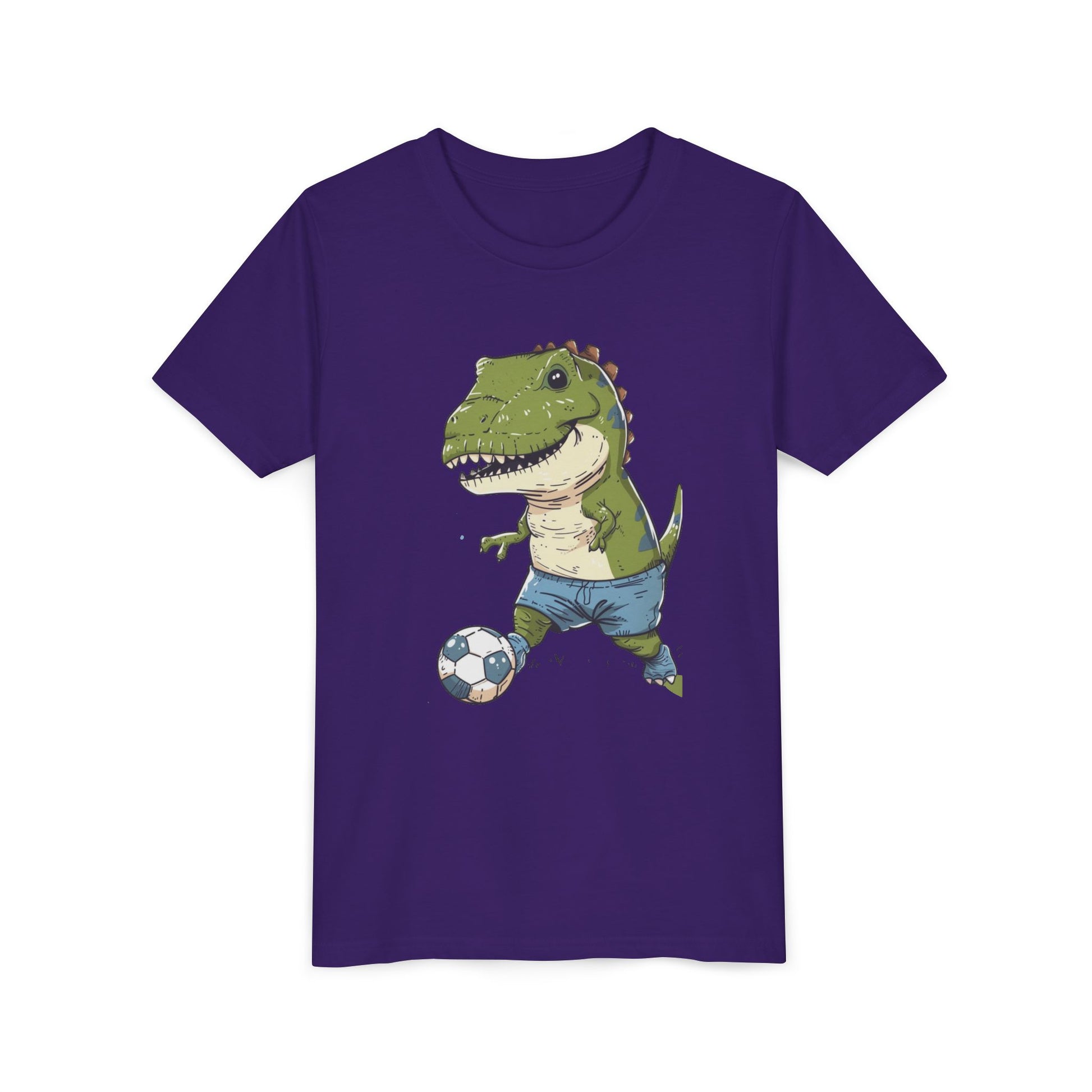Dinosaur Soccer Youth Tee