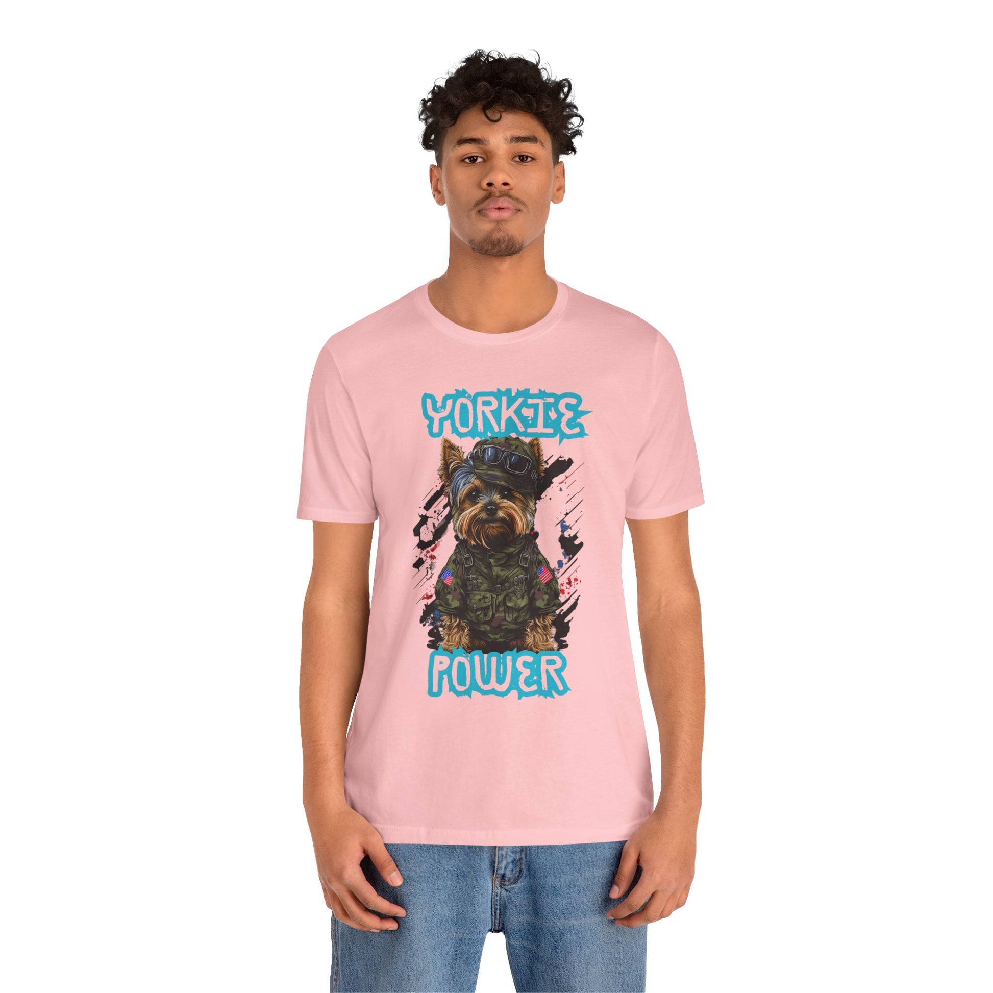 Yorkie Power Unisex Tee