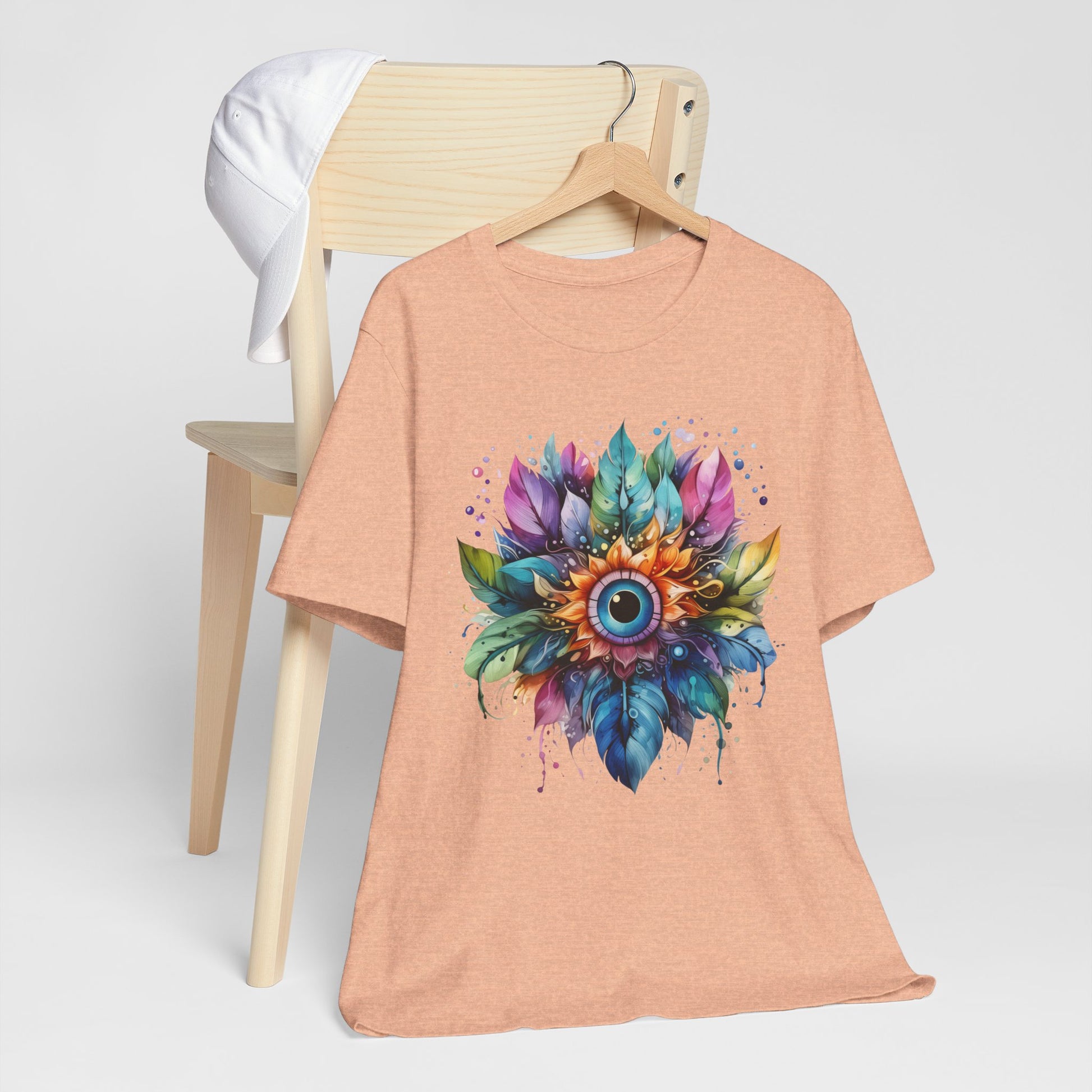 Colorful Eye Design Unisex Tee