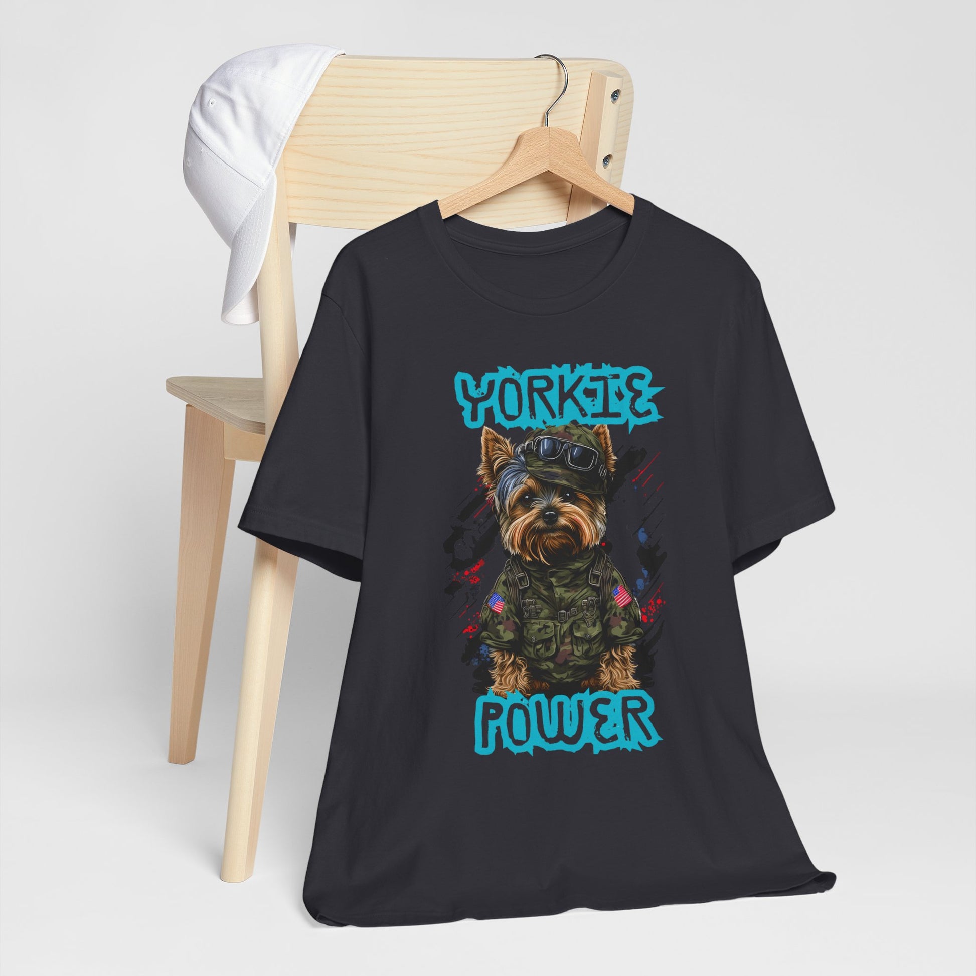 Yorkie Power Unisex Tee
