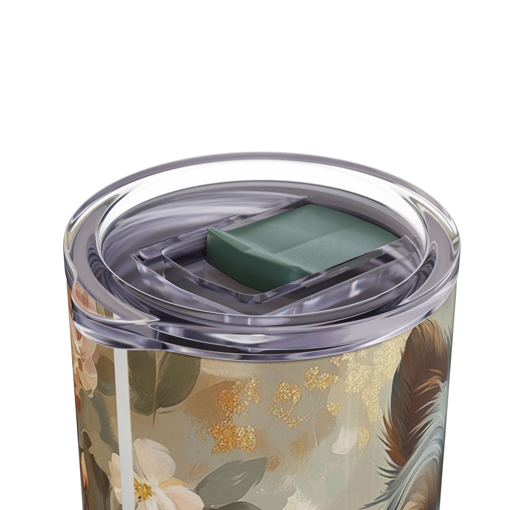 Yorkie Love Skinny Tumbler, 20oz