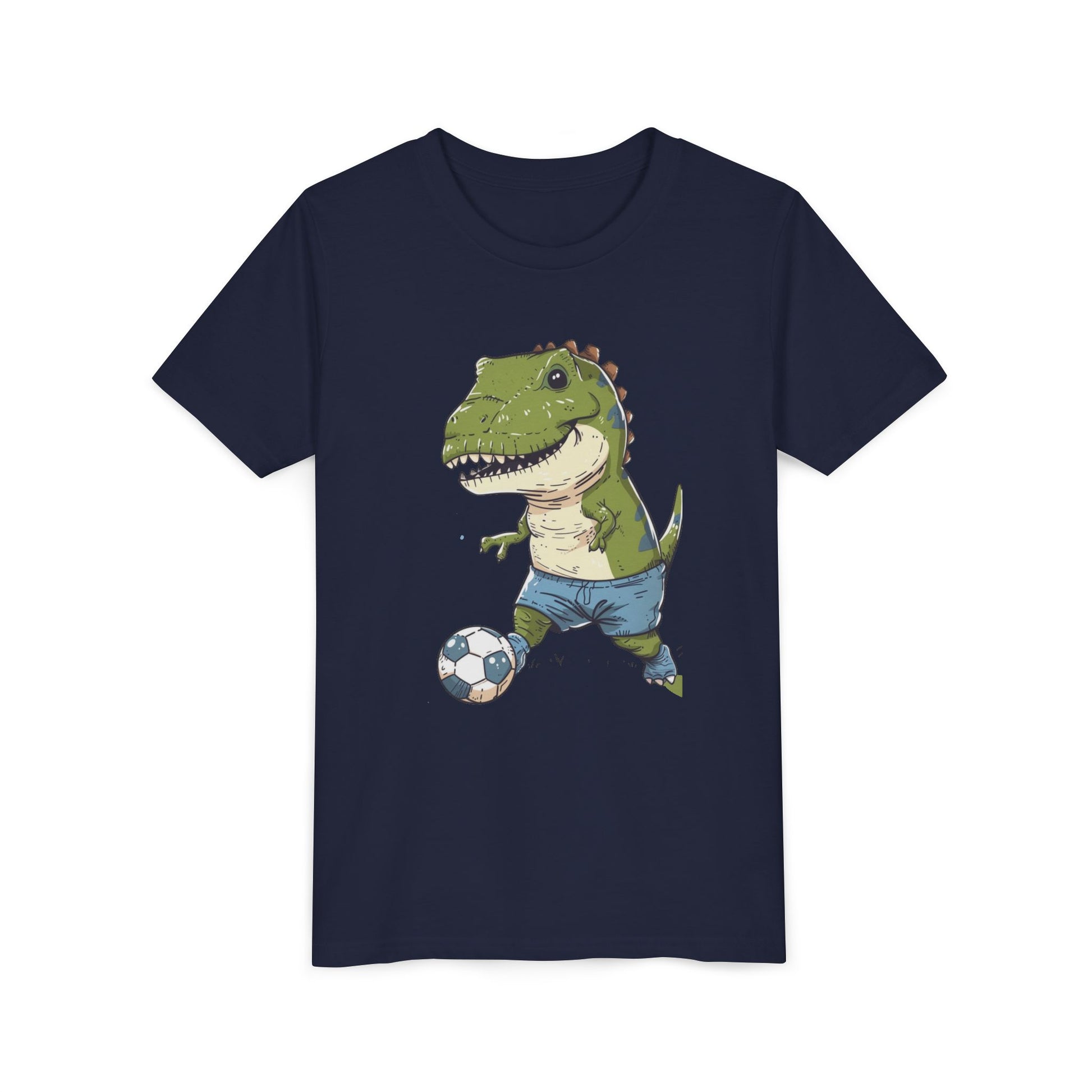Dinosaur Soccer Youth Tee