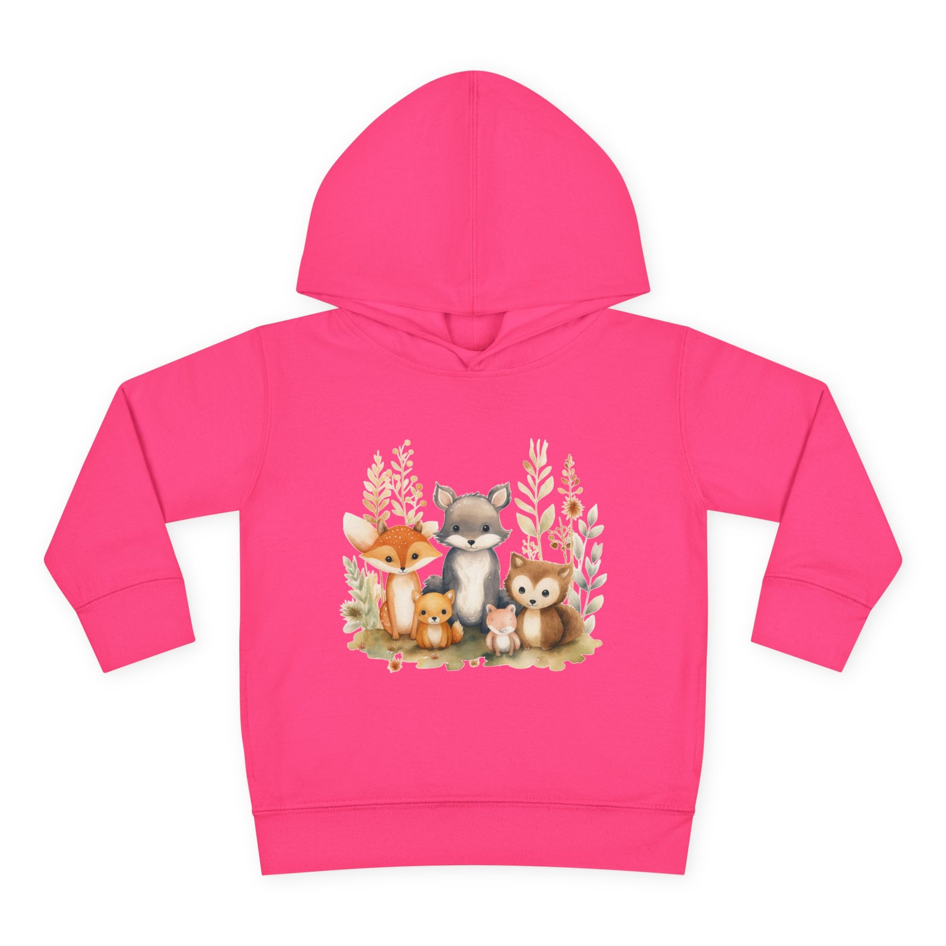 Whimsical Animal Toddler Hoodie