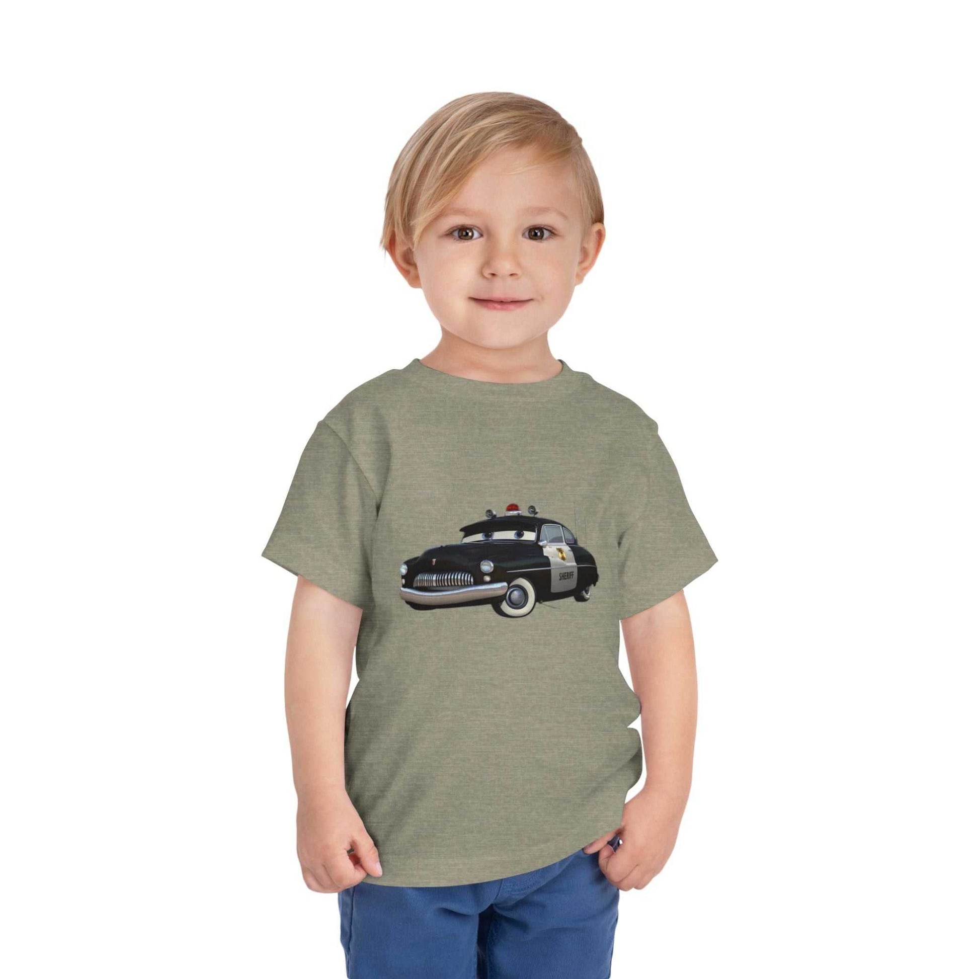 Police Car Toddler Tee