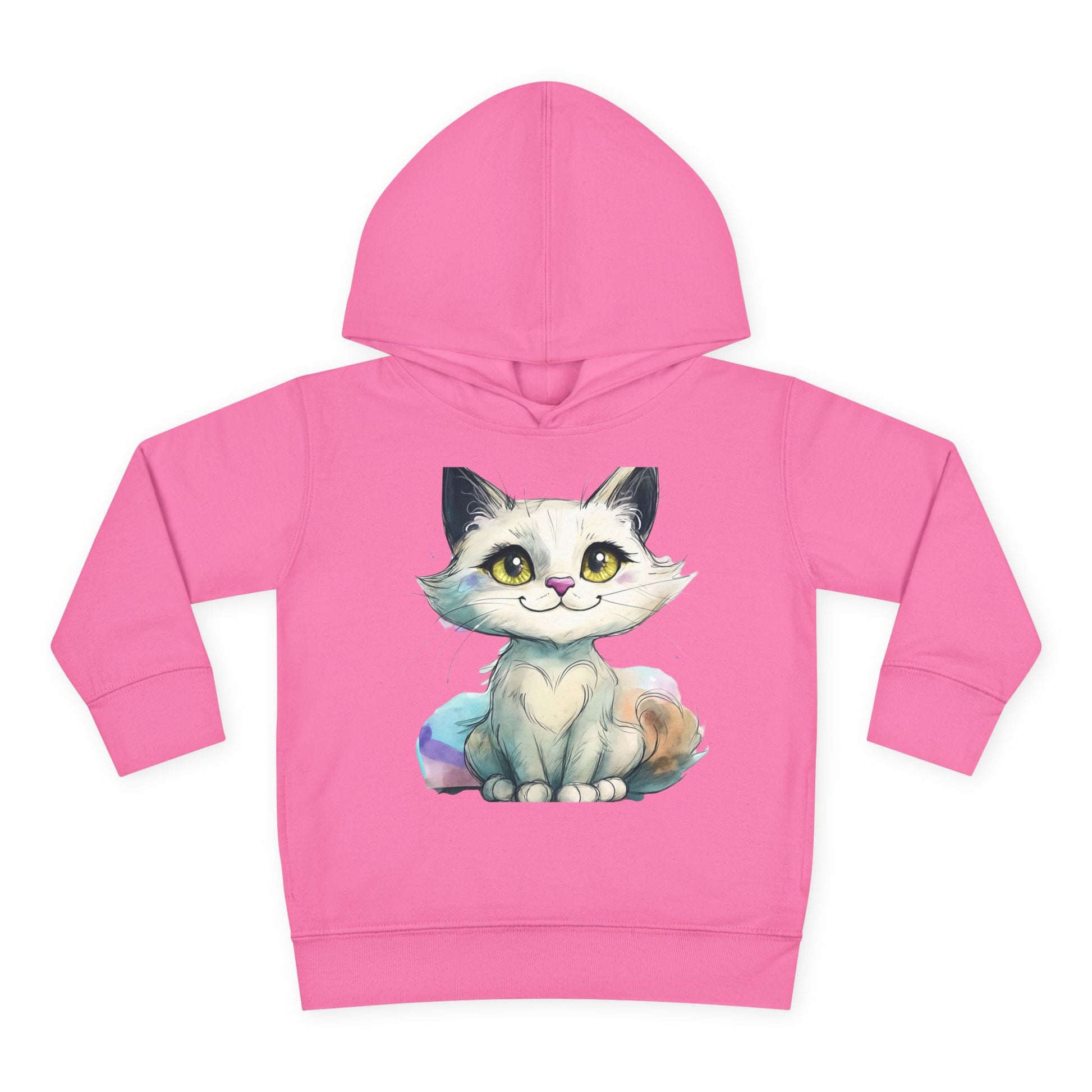 Cute Cat Toddler Hoodie