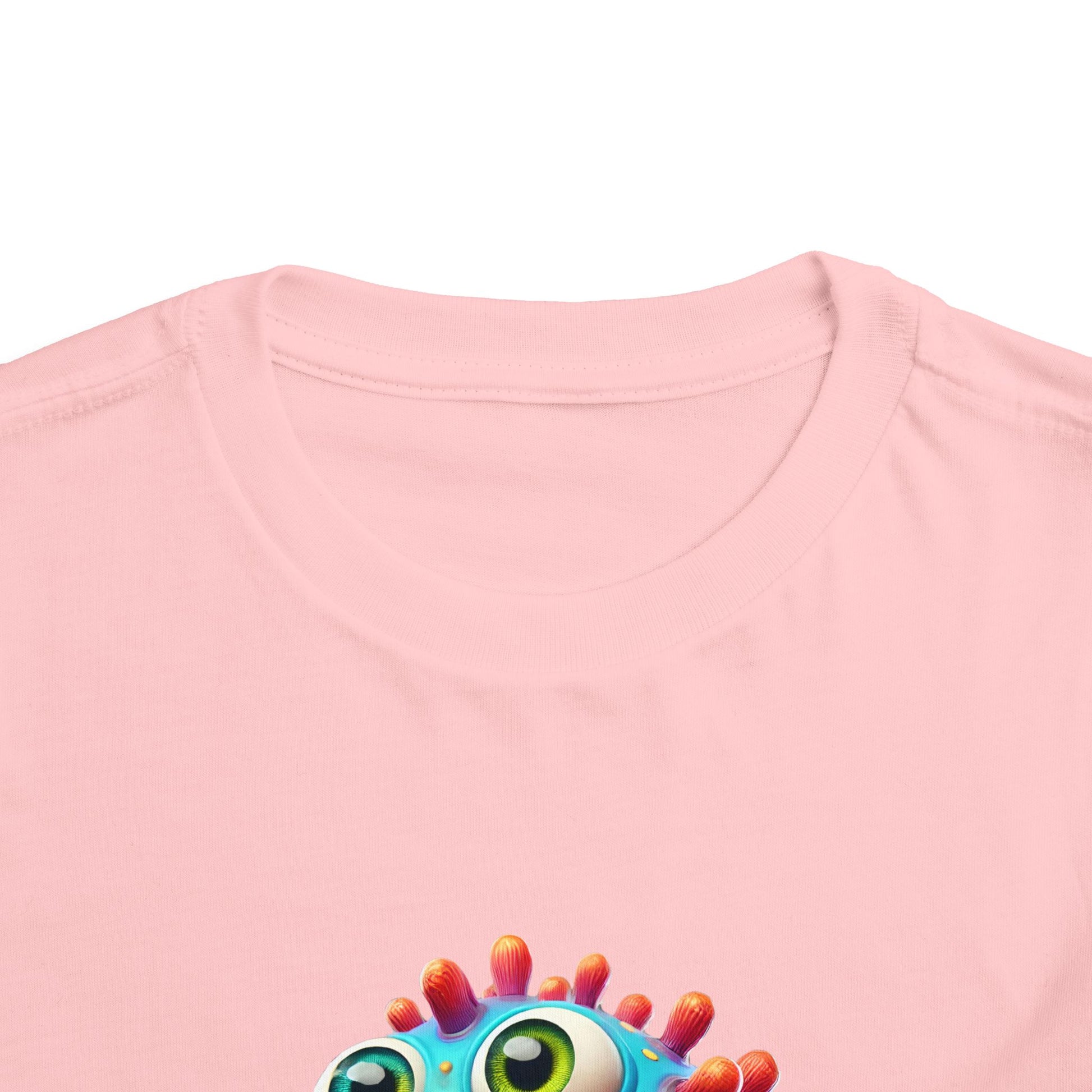 Colorful Toddler Tee with Fun Monster Design