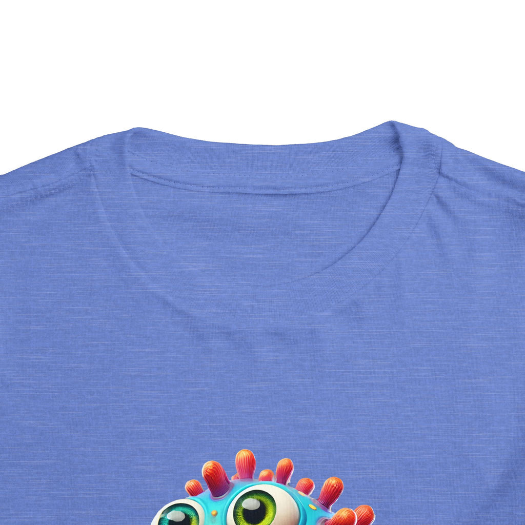 Colorful Toddler Tee with Fun Monster Design
