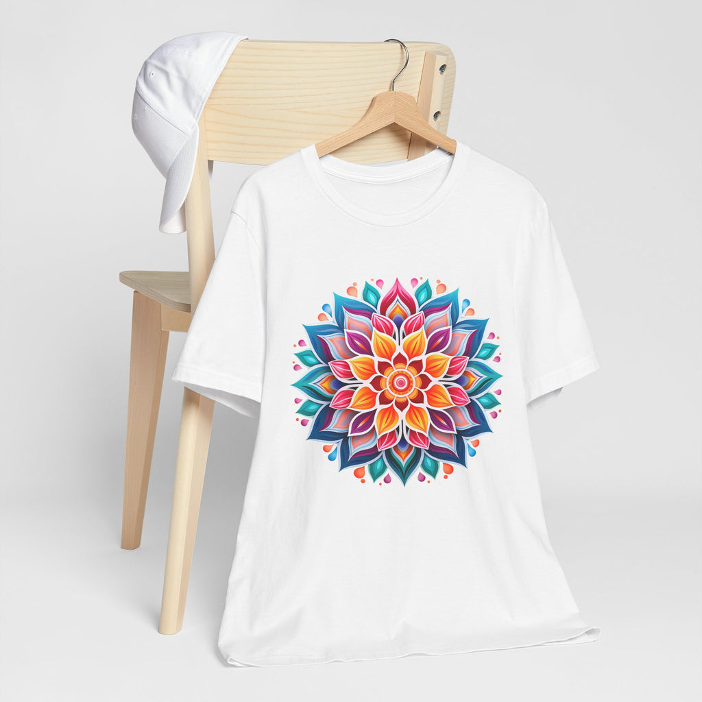 Vibrant Mandala Graphic Tee