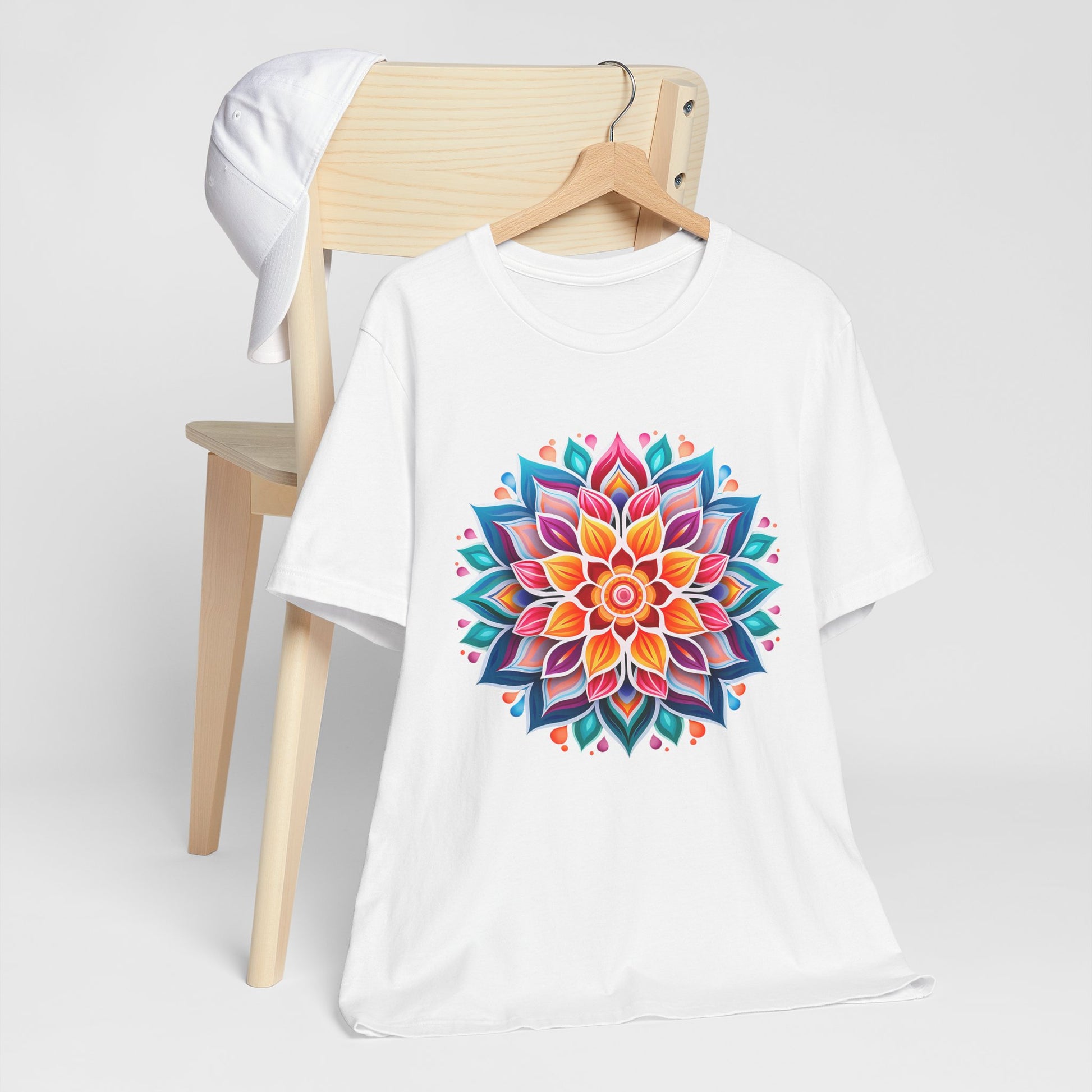 Vibrant Mandala Graphic Tee