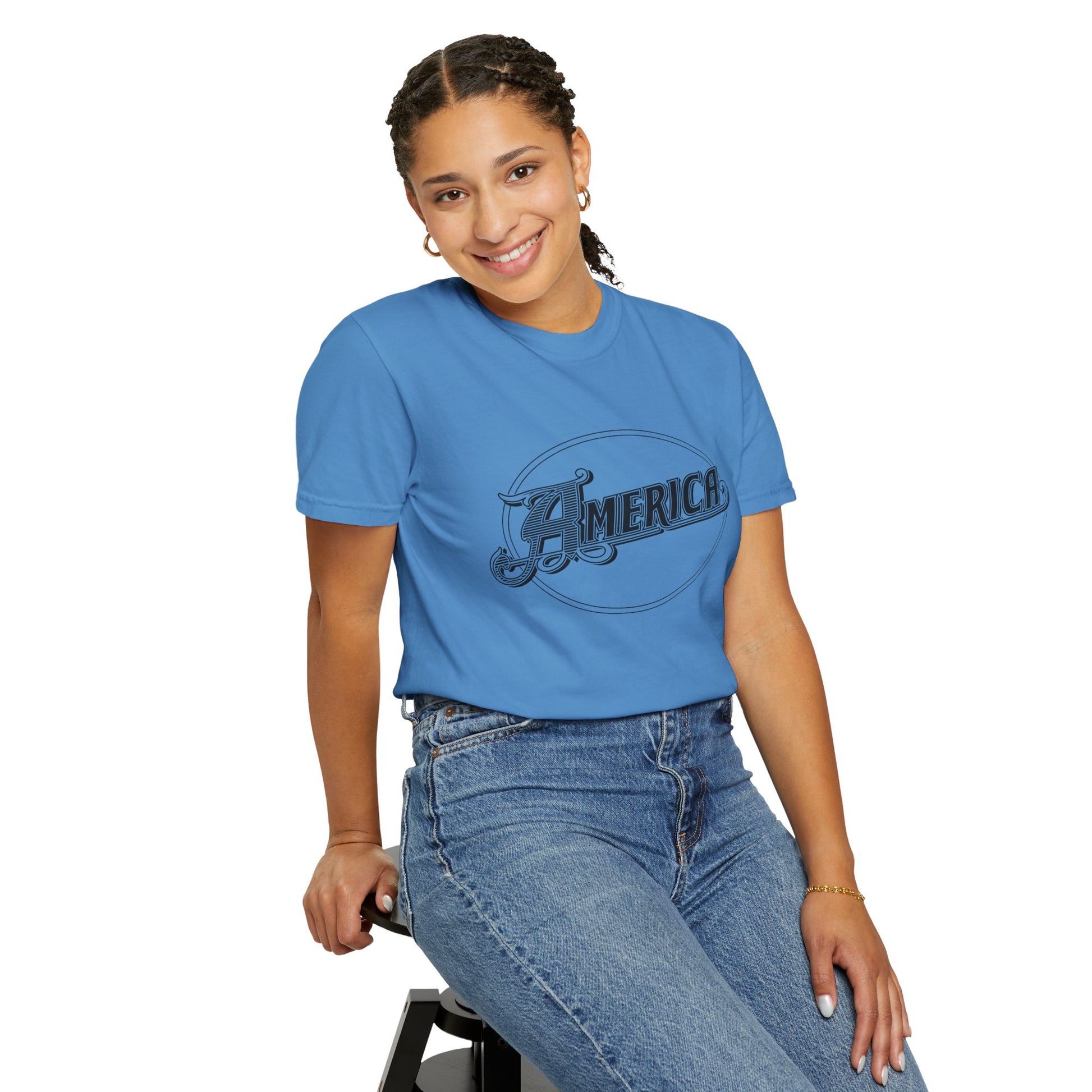 America Vintage Garment-Dyed T-Shirt