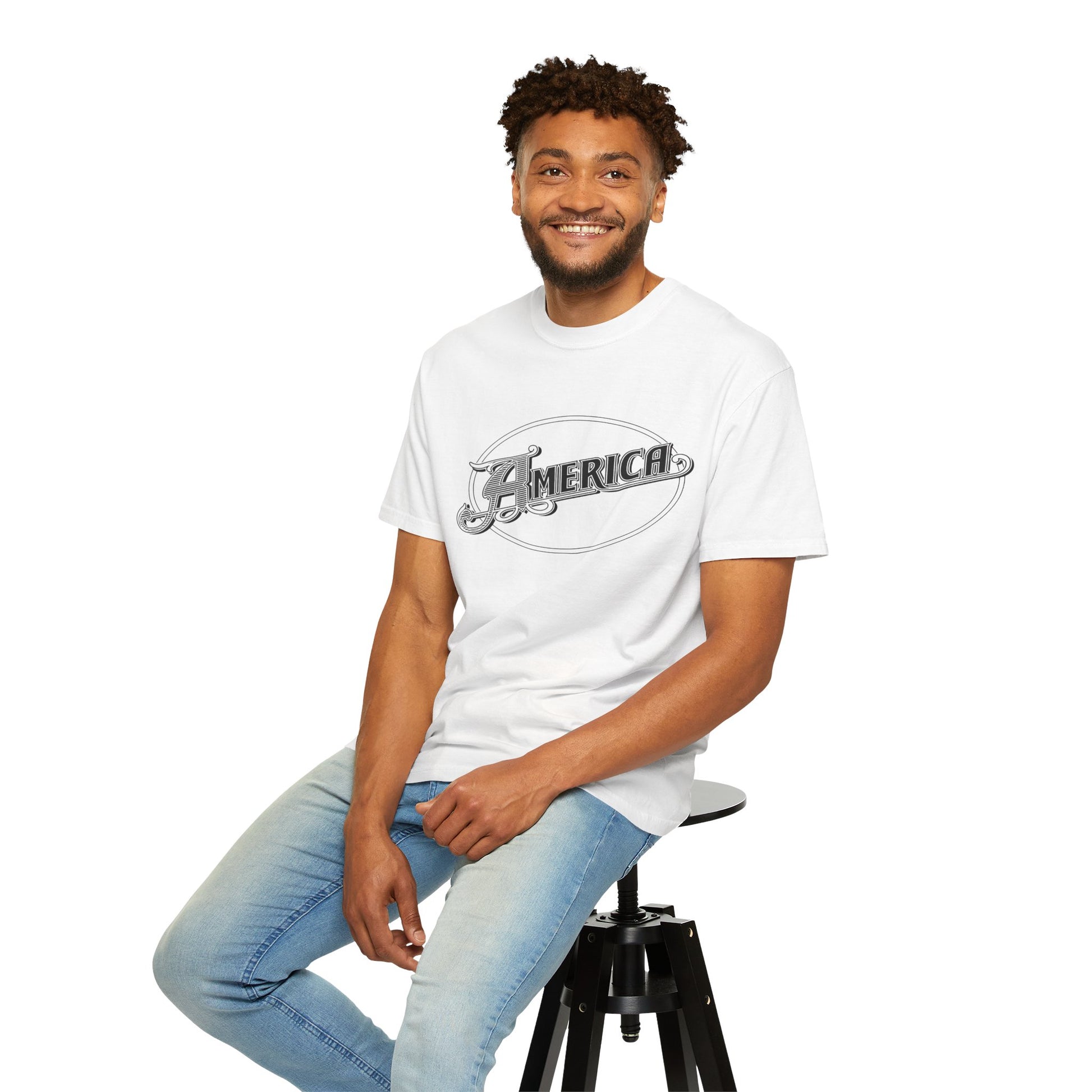 America Vintage Garment-Dyed T-Shirt