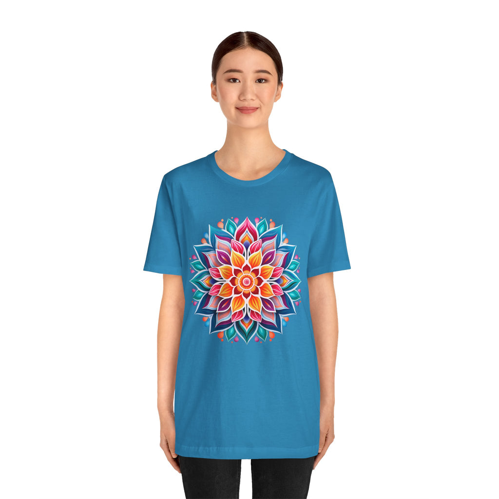 Vibrant Mandala Graphic Tee