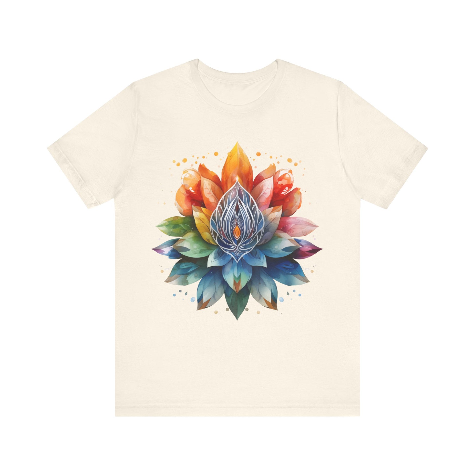 Colorful Lotus Flower T-Shirt